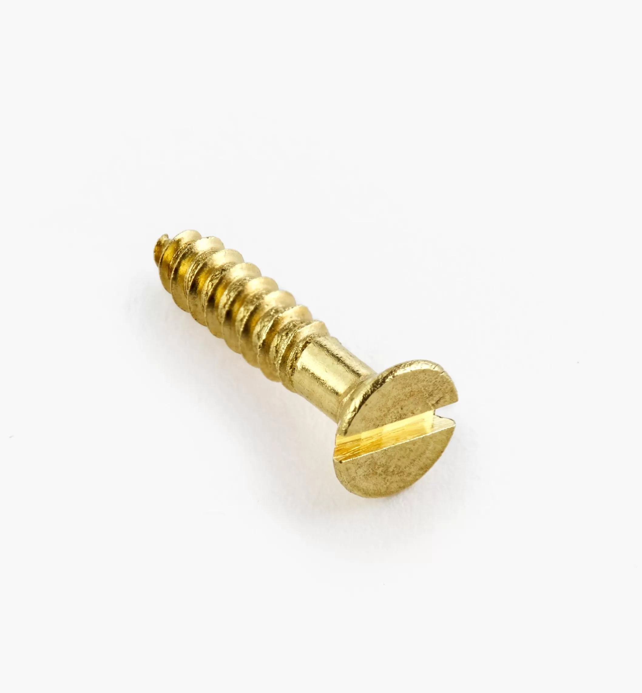 Clearance Lee Valley 1/2" #3 Flat-Head Brass Screws