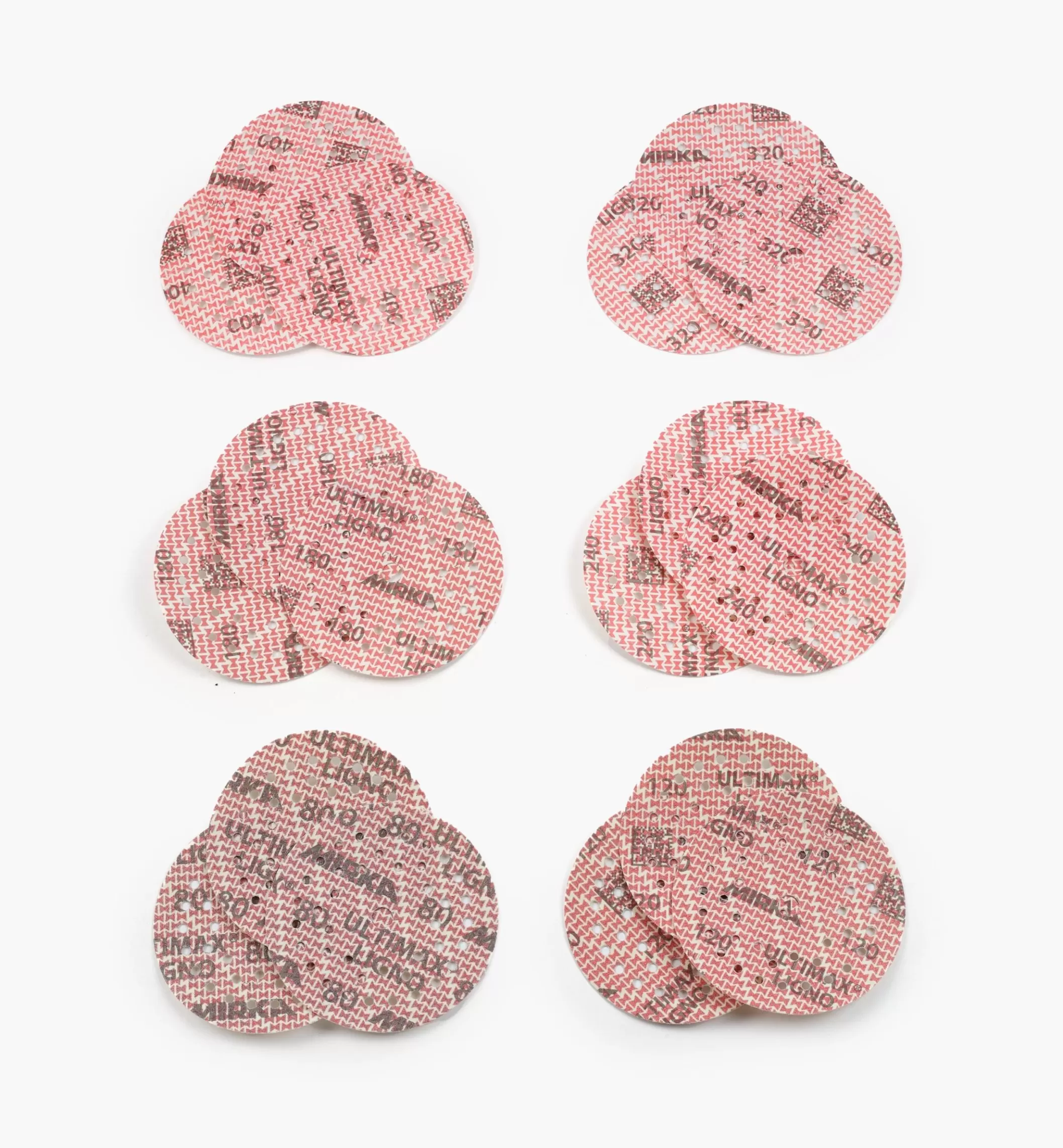Fashion Lee Valley 18-Pc. Sample Pack Of 5" Mirka Ultimax Ligno Grip Discs
