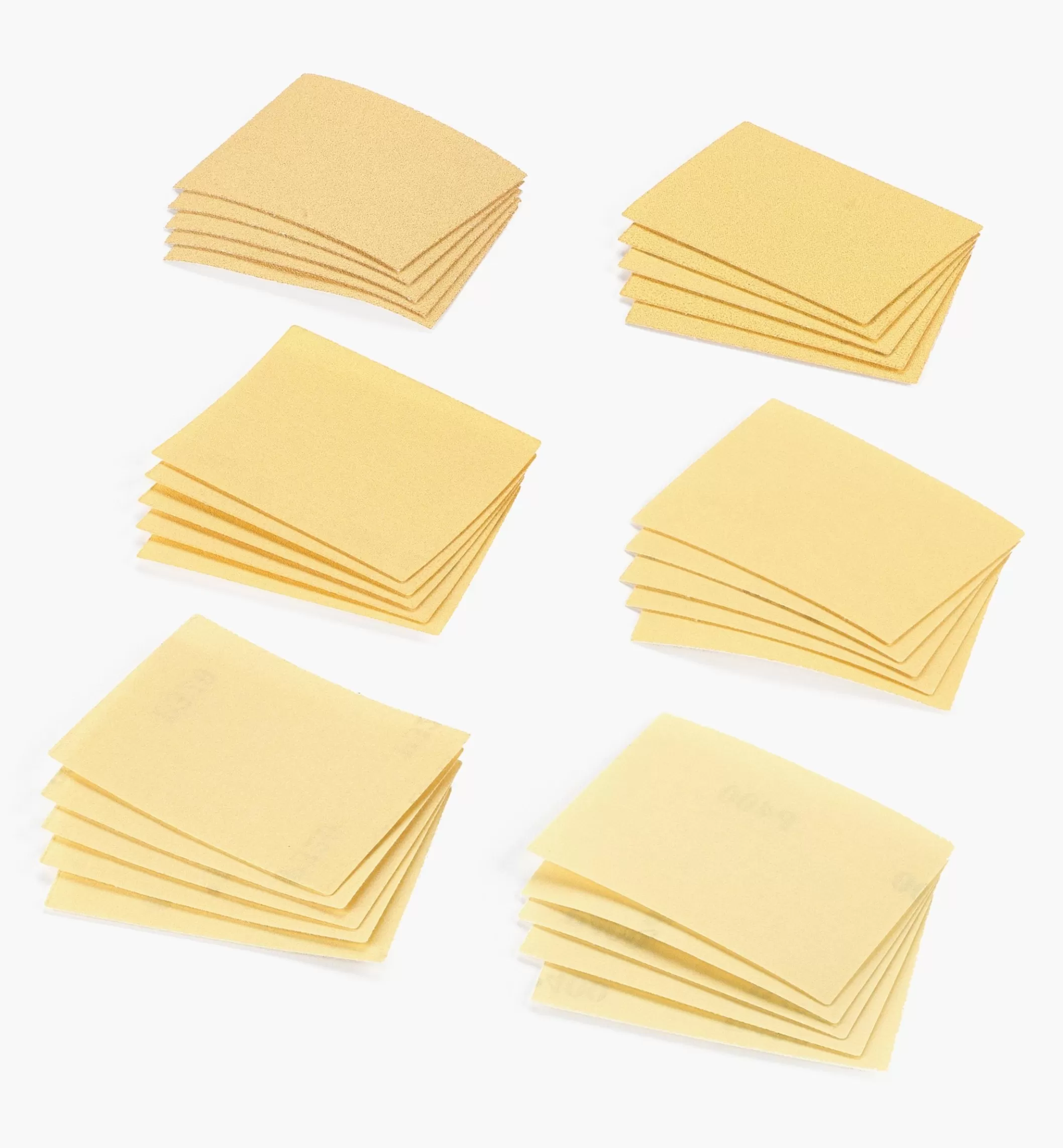 Best Sale Lee Valley 30-Pc. Sample Pack Of Mirka Gold 3" × 4" Grip Sheets