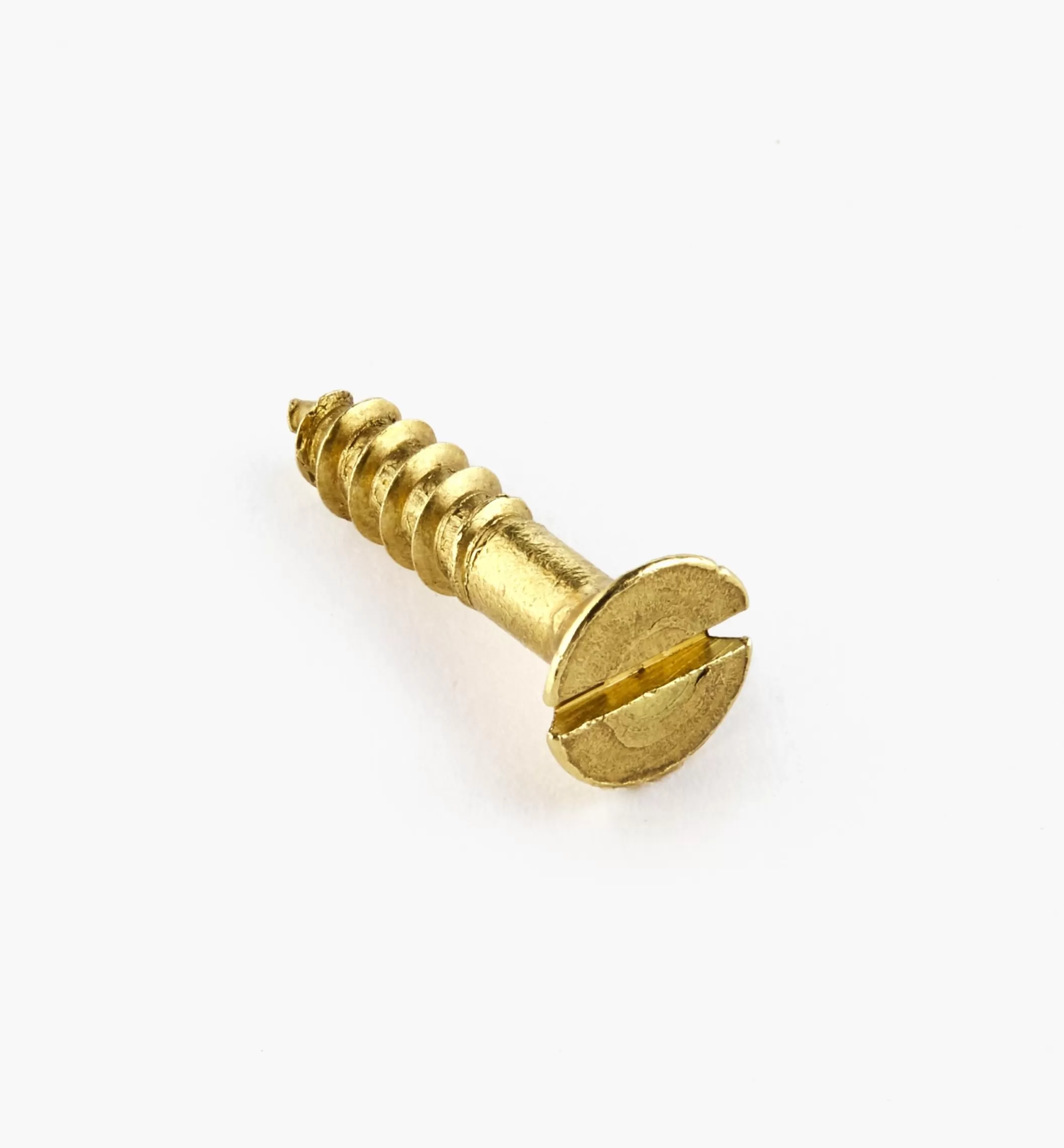 Flash Sale Lee Valley 3/4" #8 Flat-Head Brass Screws