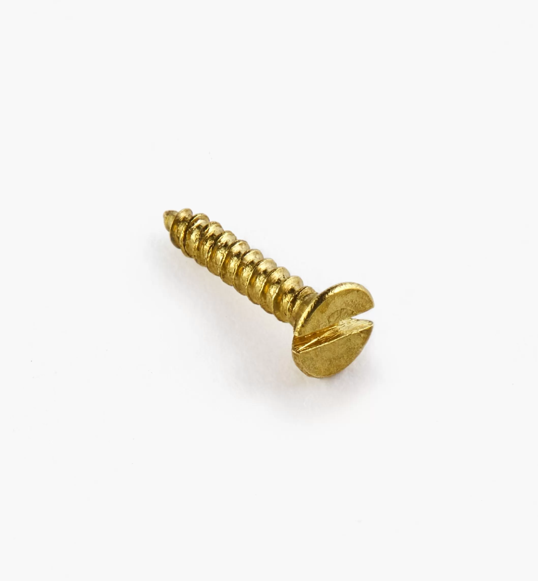 Clearance Lee Valley 3/8" #1 Flat-Head Brass Screws