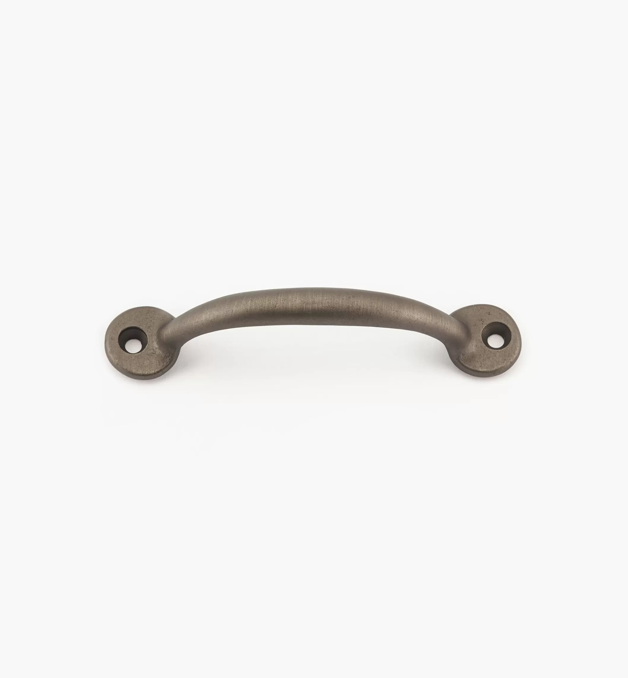 Store Lee Valley 4" Cast Brass Oval-Post Utility Handle