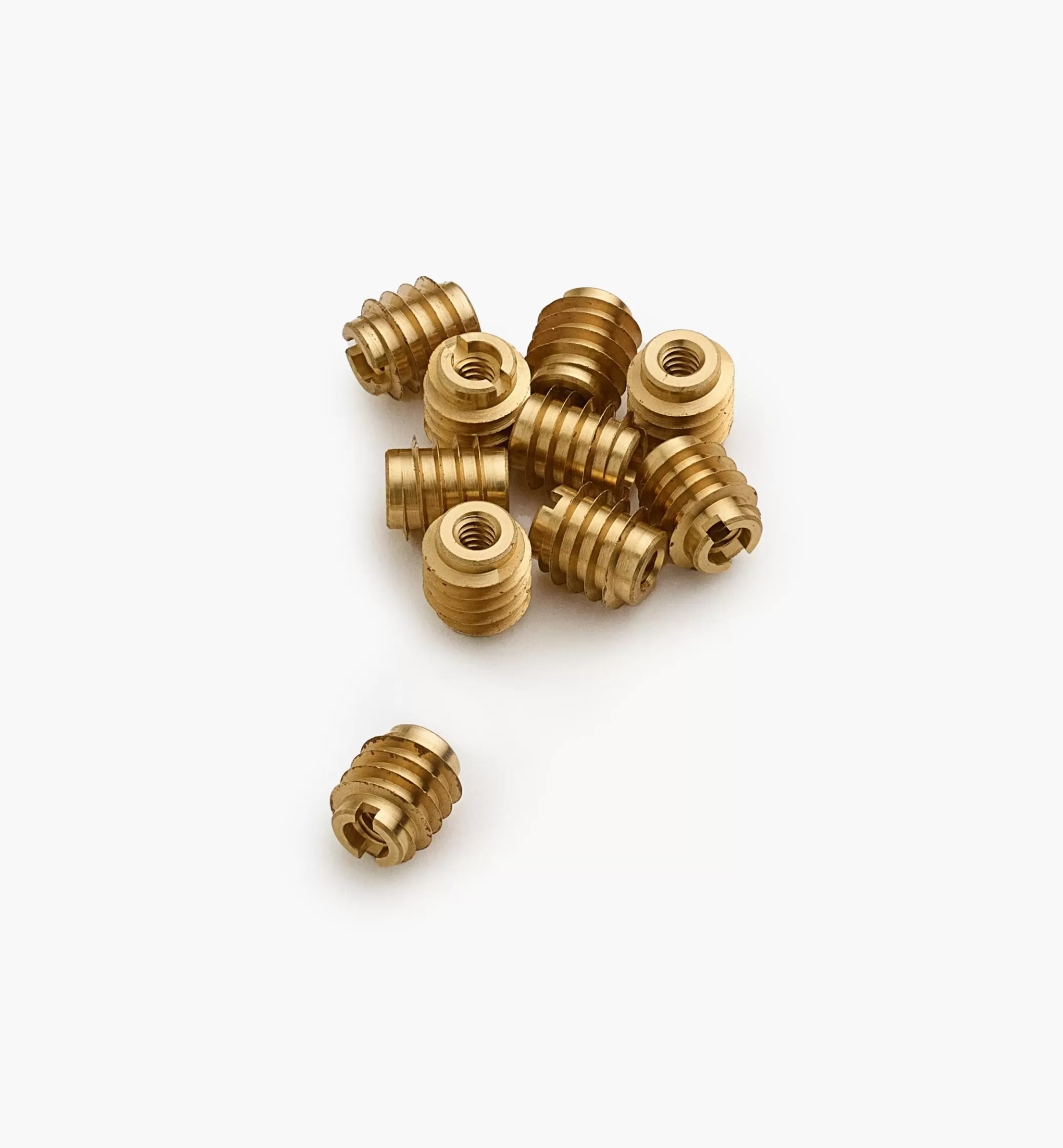 Fashion Lee Valley 6-32 Brass Knife-Edge Insert Nuts