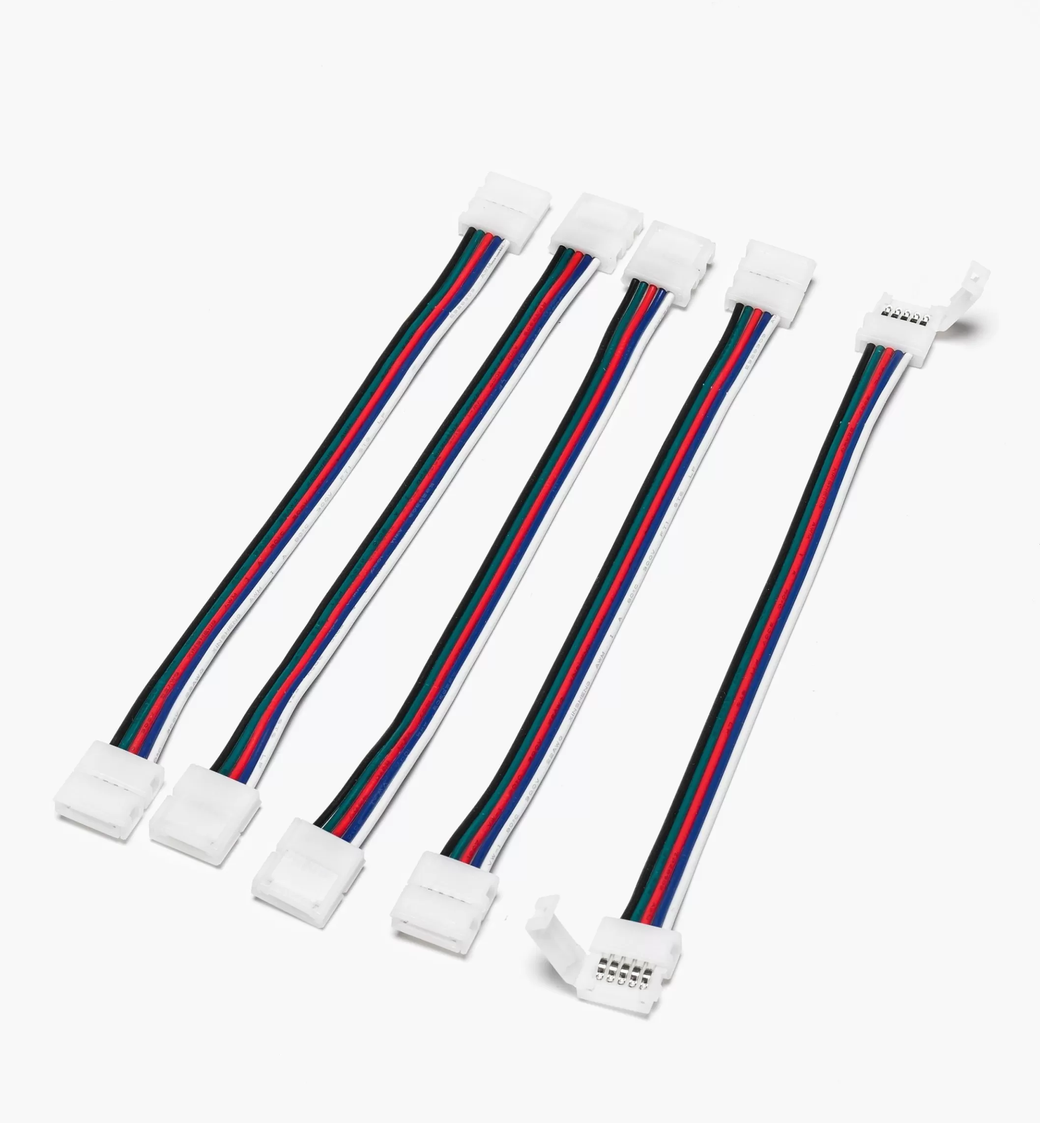 Clearance Lee Valley 6" Wire-Lead Connectors For RGB+W LED Tape Lights