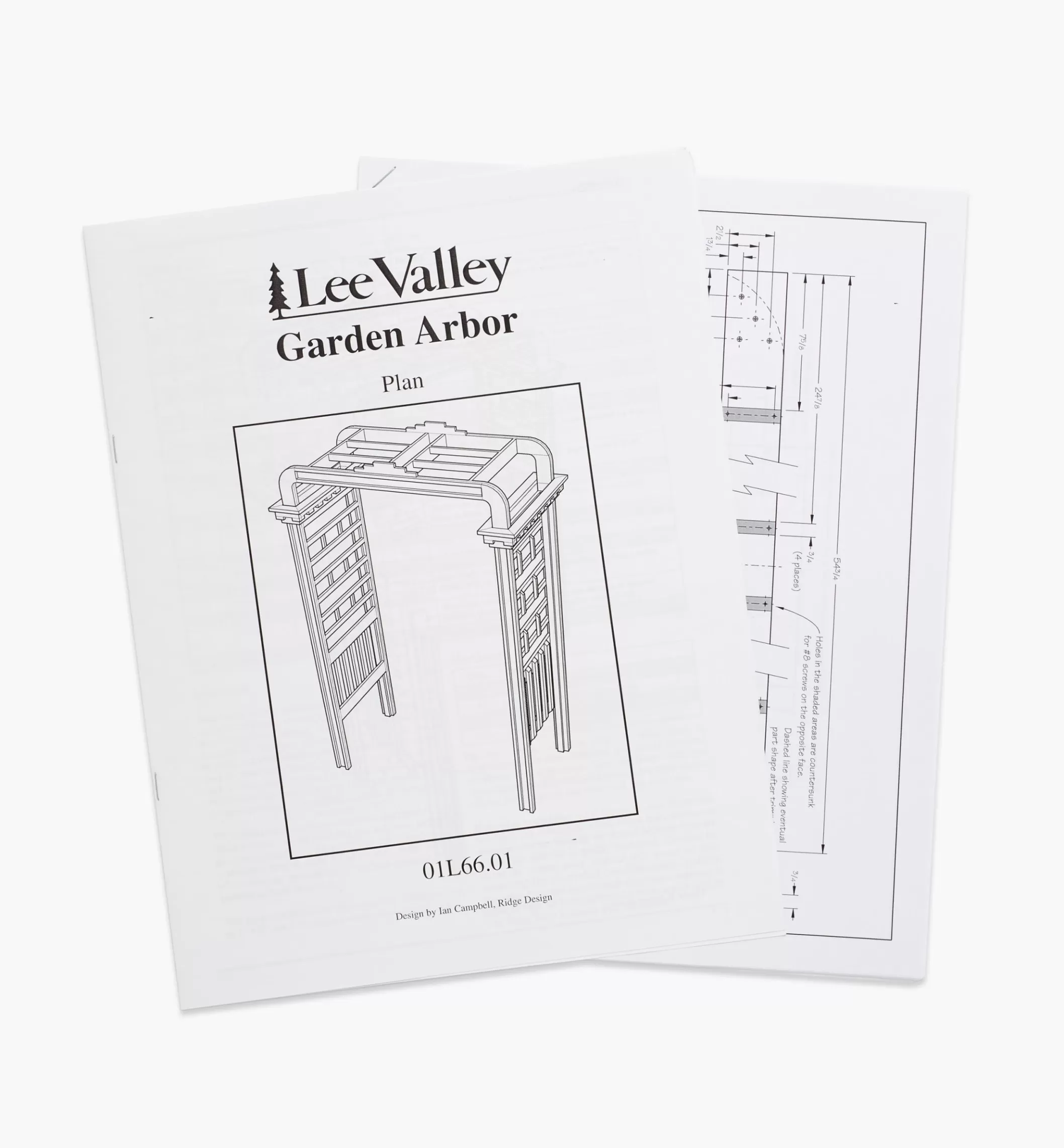 Discount Lee Valley Arbor Plan