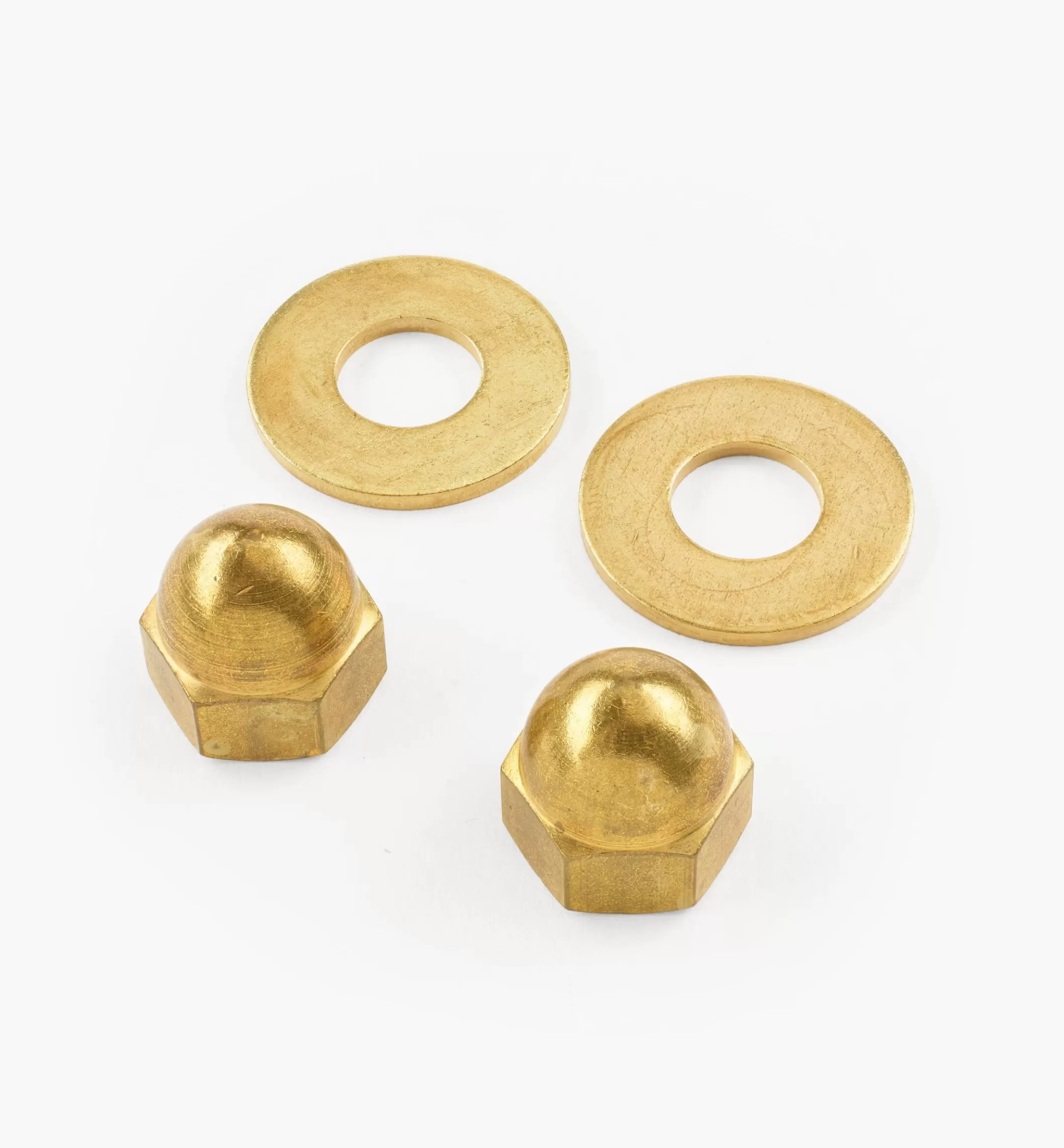 Store Lee Valley Brass Cap Nuts And Washers For Cast-Iron Legs