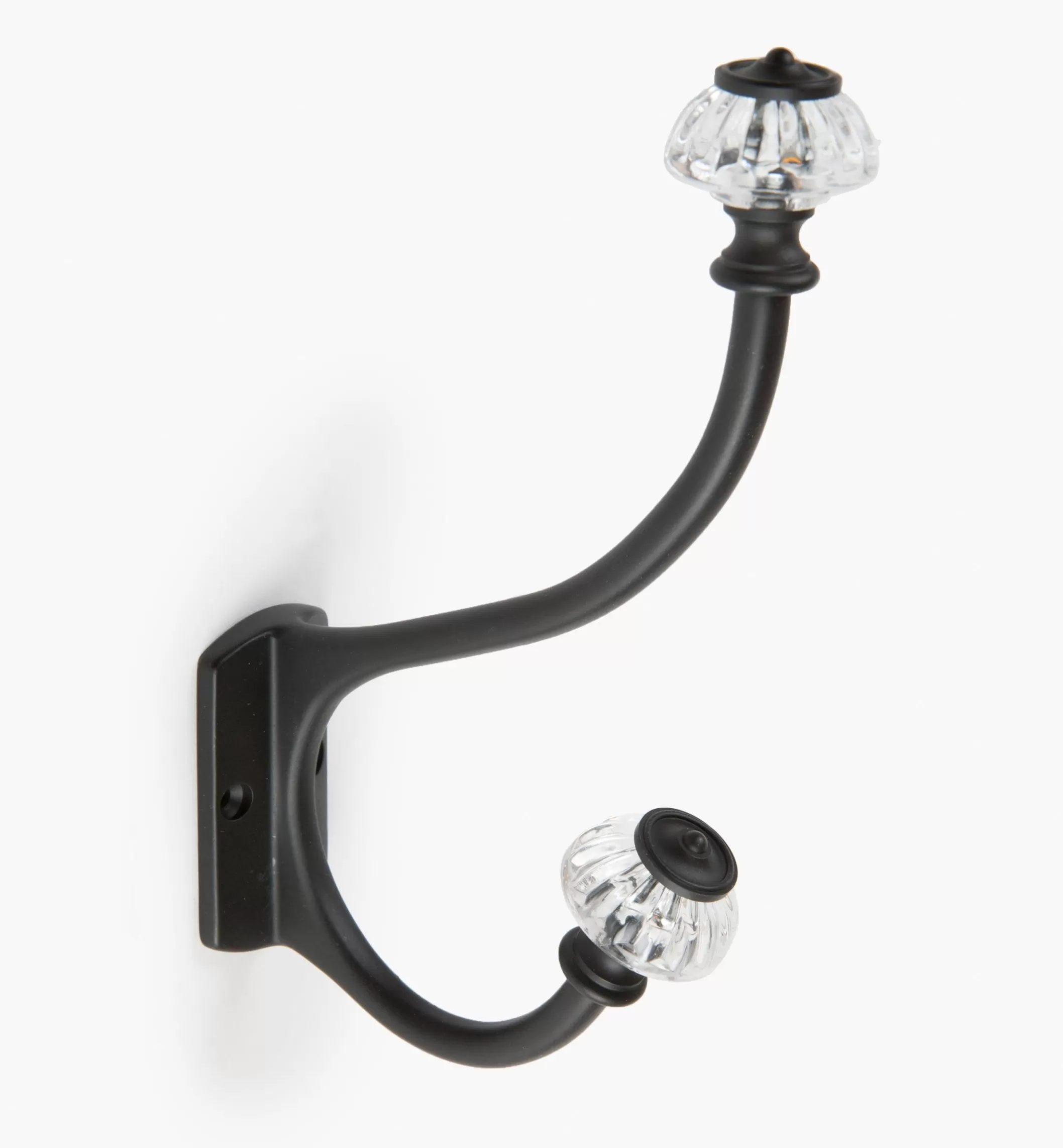 Discount Lee Valley Brass Coat Hook With Victorian Crystal Knobs