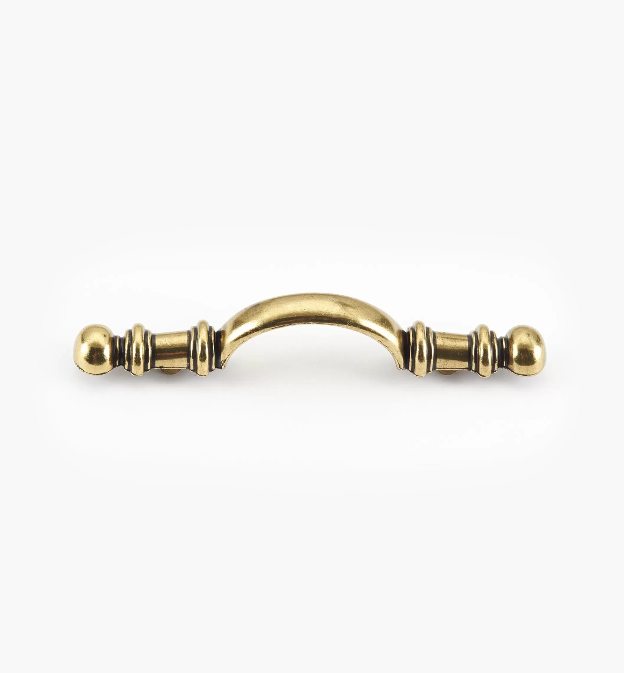 Sale Lee Valley Burnished Brass Arched Die-Cast Pull