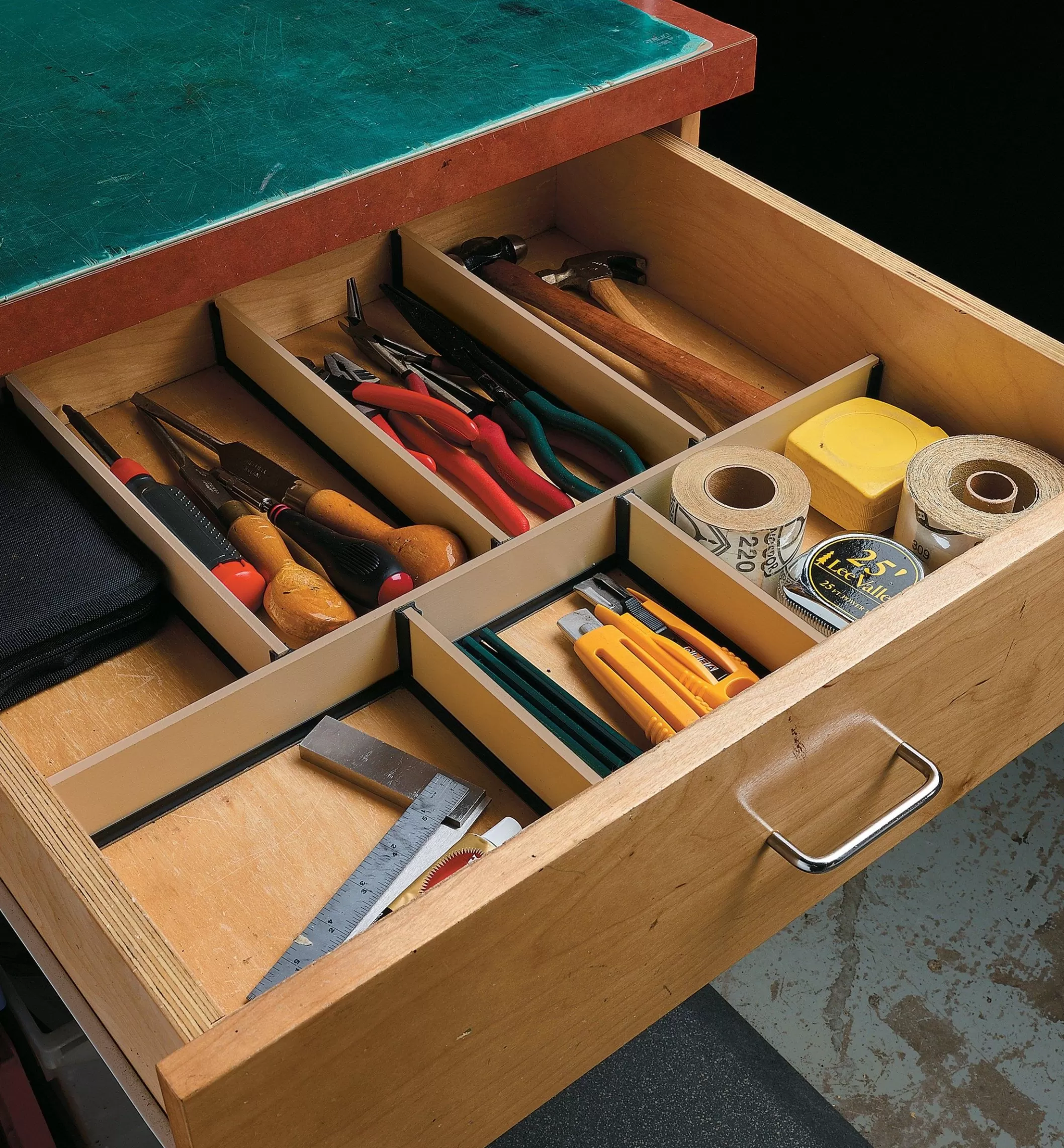 Hot Lee Valley Drawer Divider Extrusions
