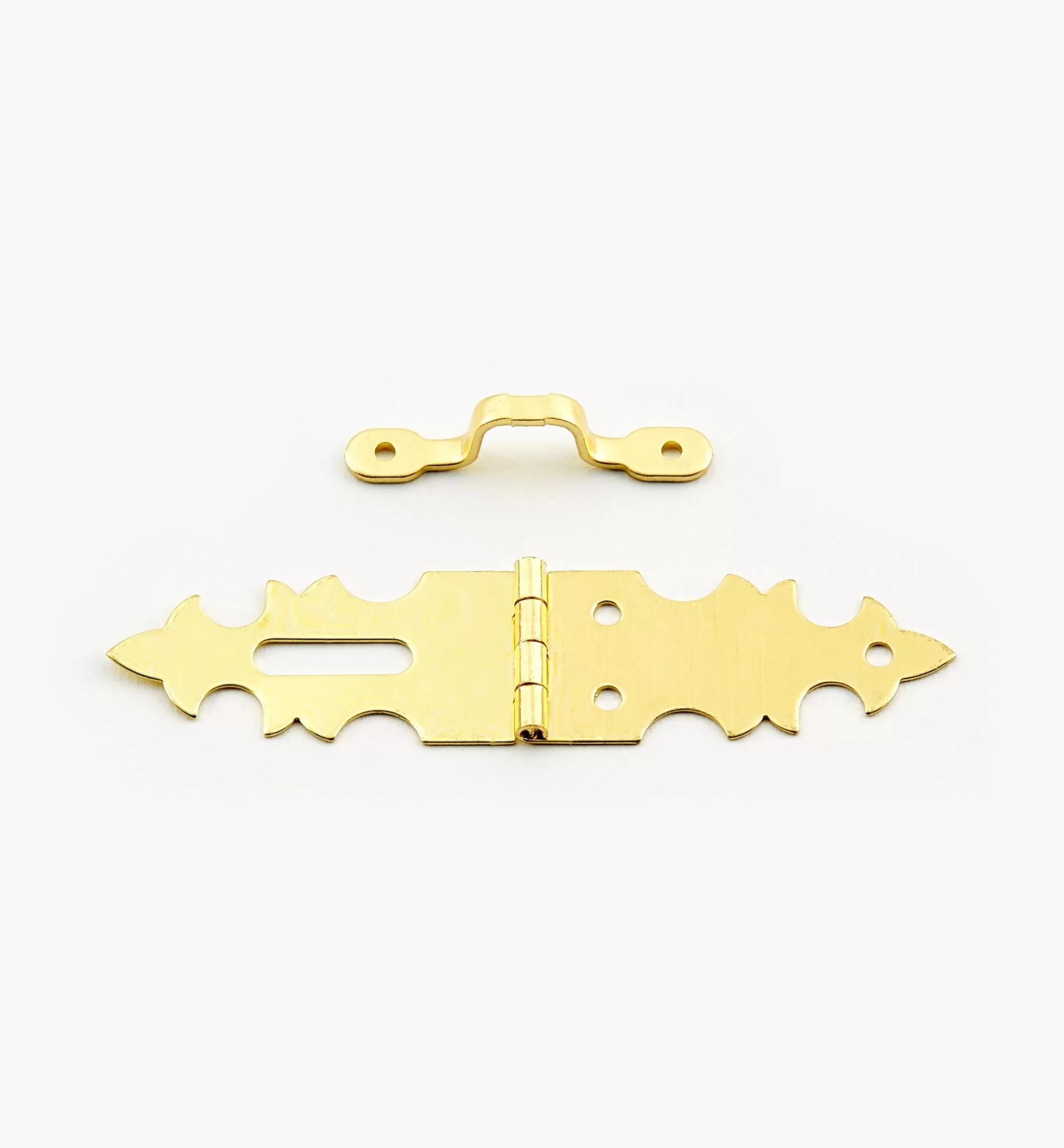 Outlet Lee Valley Fancy Narrow Brass Box Hasps