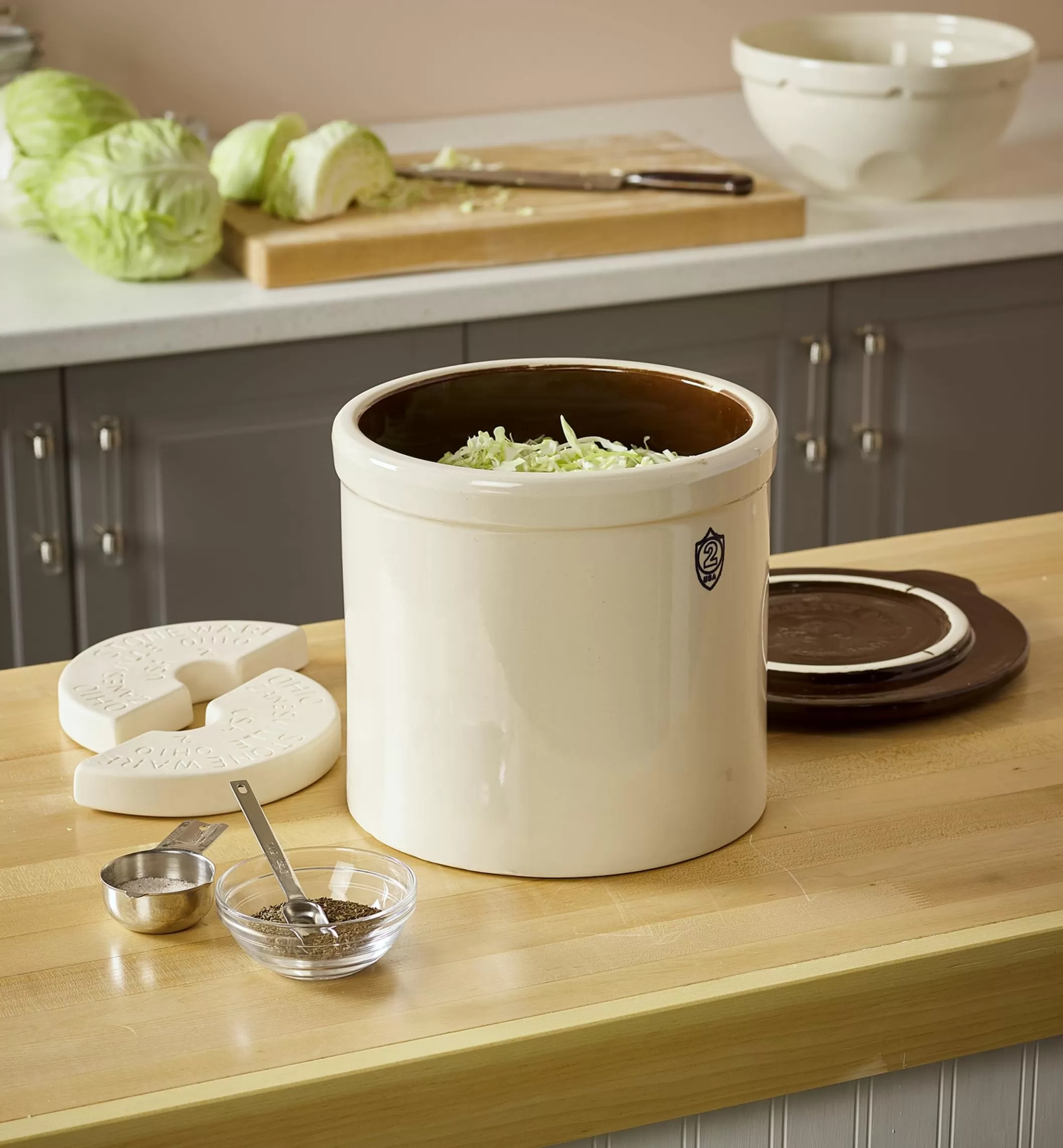 Shop Lee Valley Fermentation Crock Set