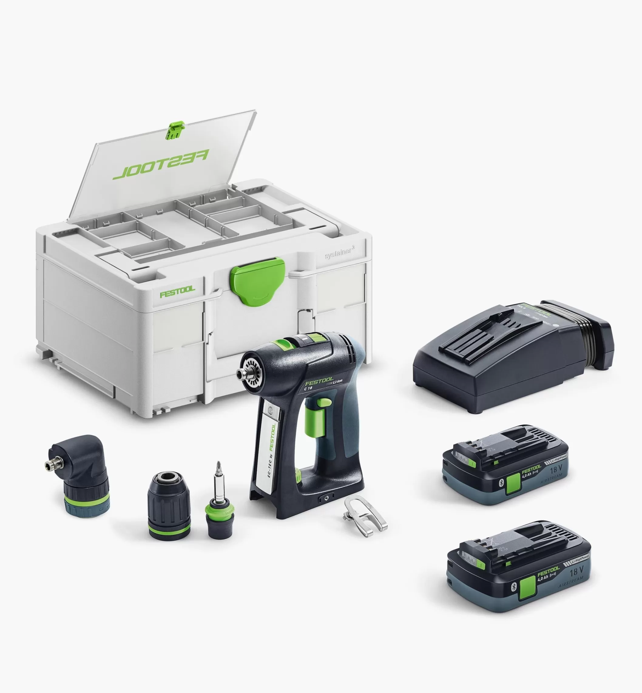 Store Lee Valley Festool C 18 Compact Drill Set