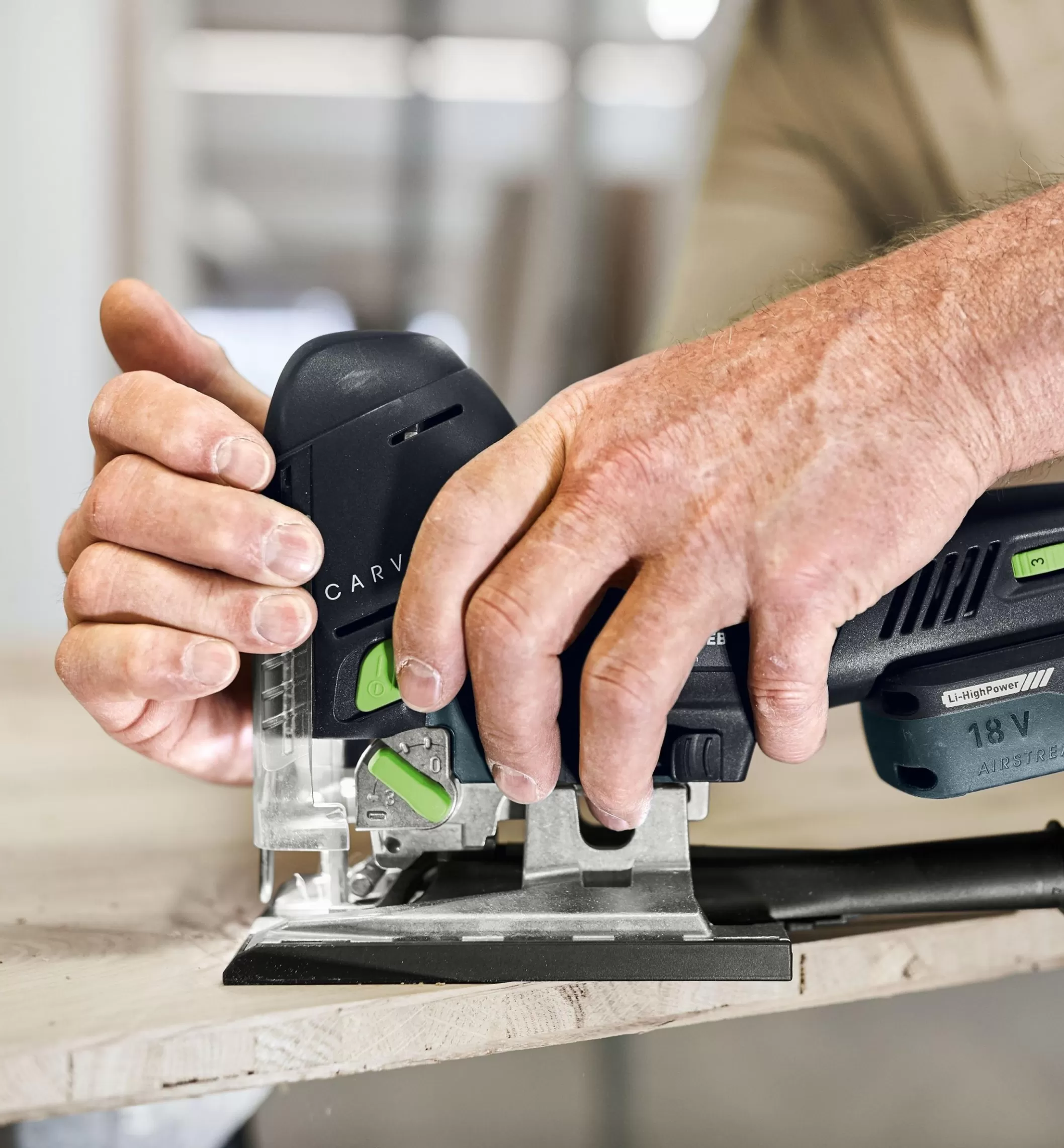 Clearance Lee Valley Festool Carvex PSC 420 Cordless Pendulum Jigsaw