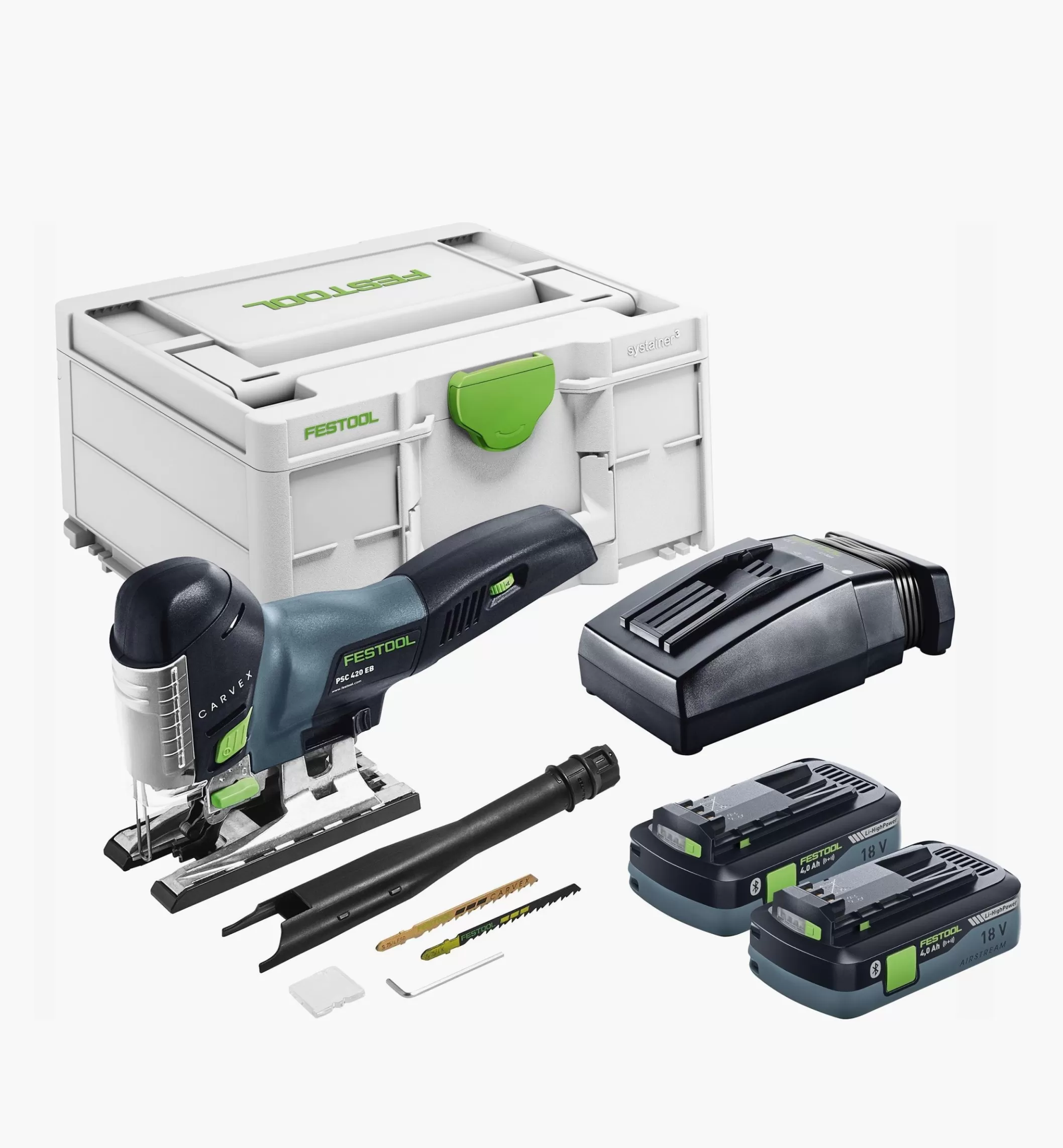 Clearance Lee Valley Festool Carvex PSC 420 Cordless Pendulum Jigsaw