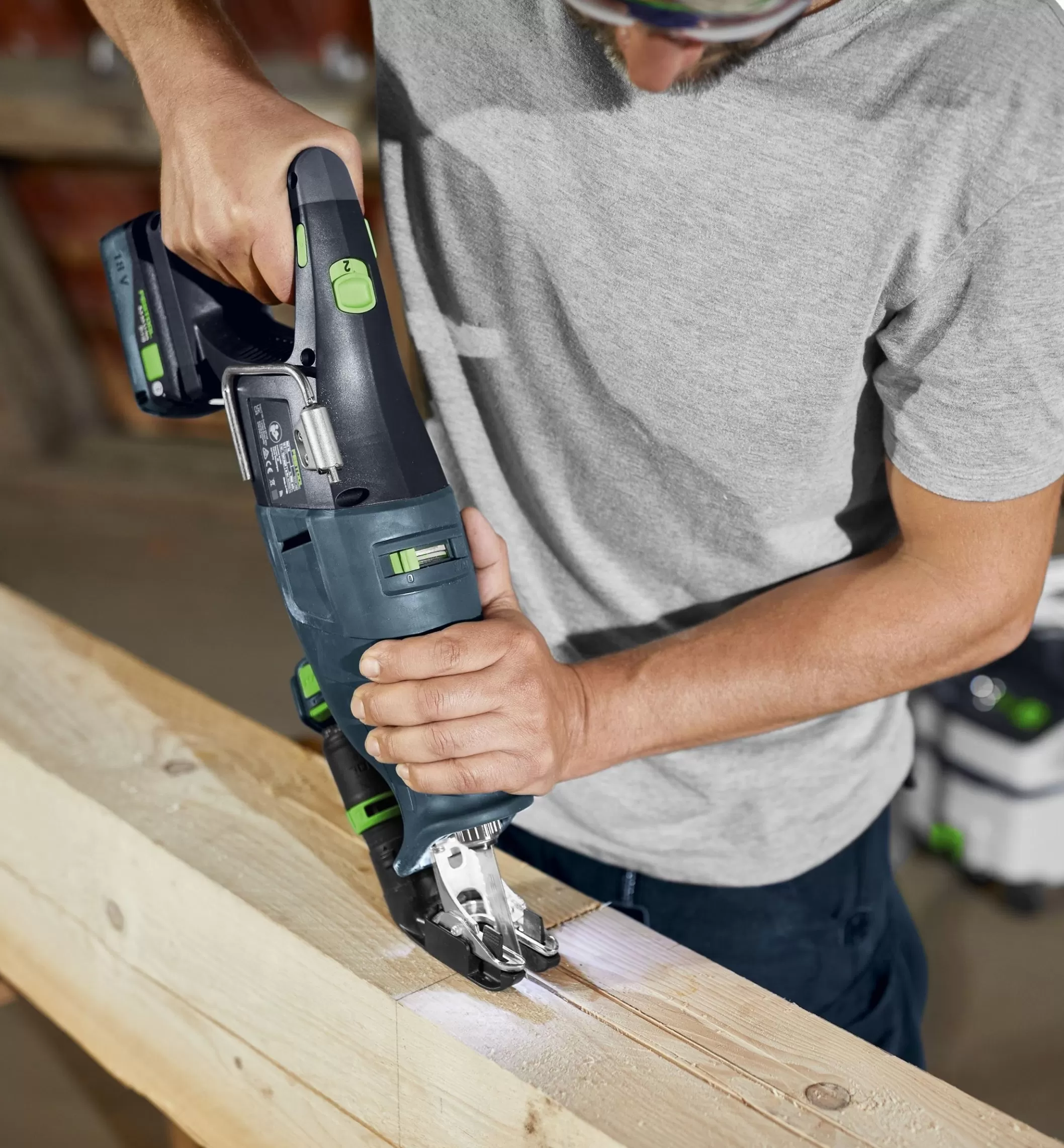 Best Lee Valley Festool Cordless Reciprocating Saw RSC 18 EB