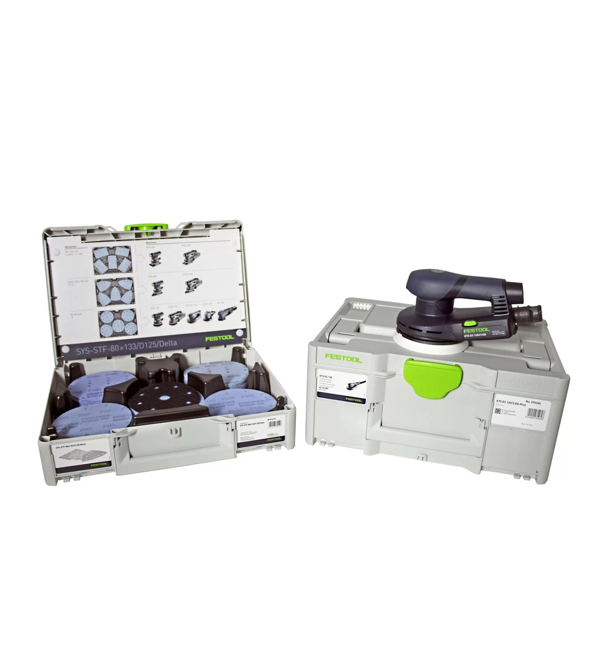 Sale Lee Valley Festool ETS EC 125 + Net Abrasive Combo Kit
