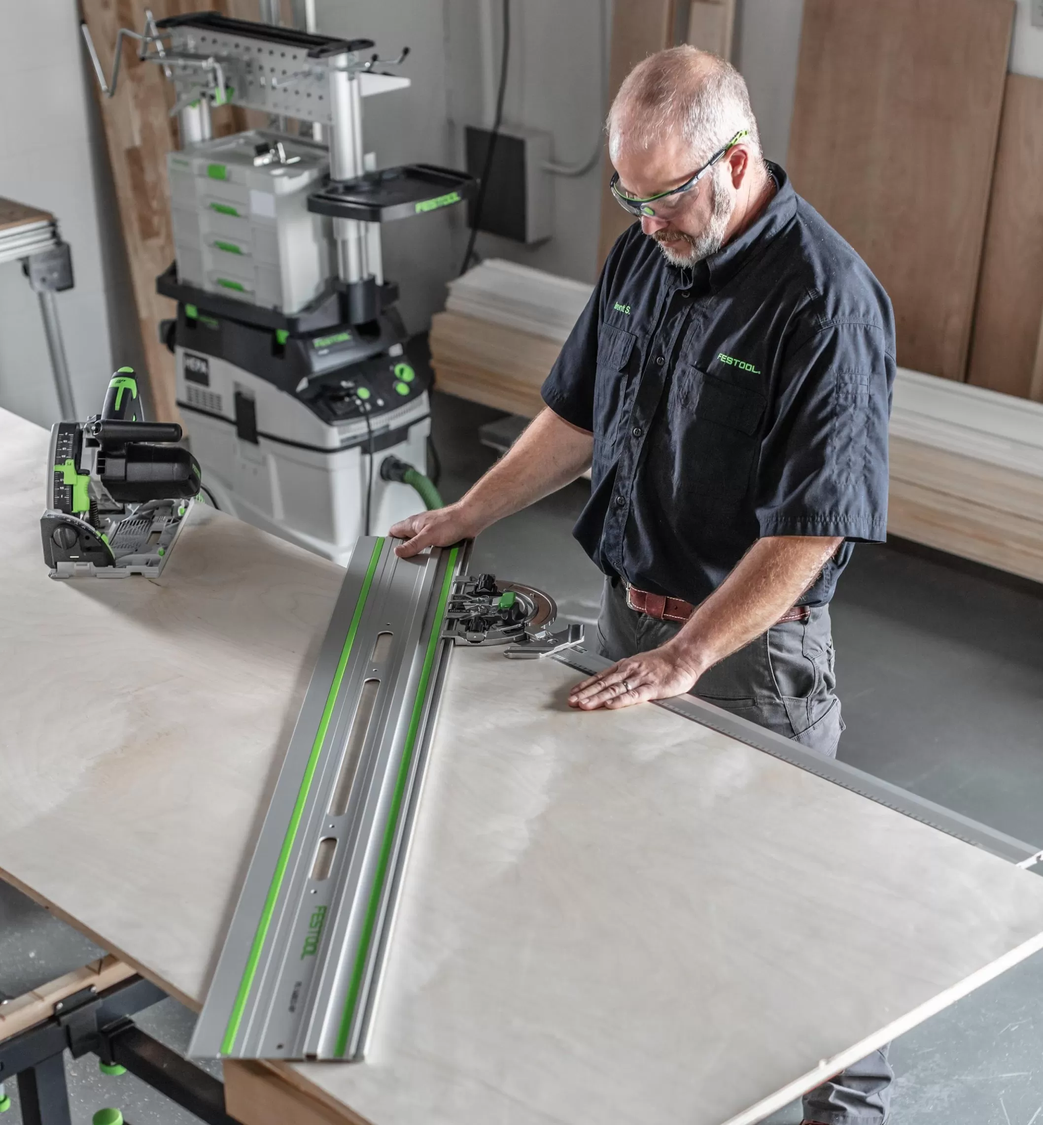 Cheap Lee Valley Festool Guide Rail Accessories Set SYS3 M 137 FS/2