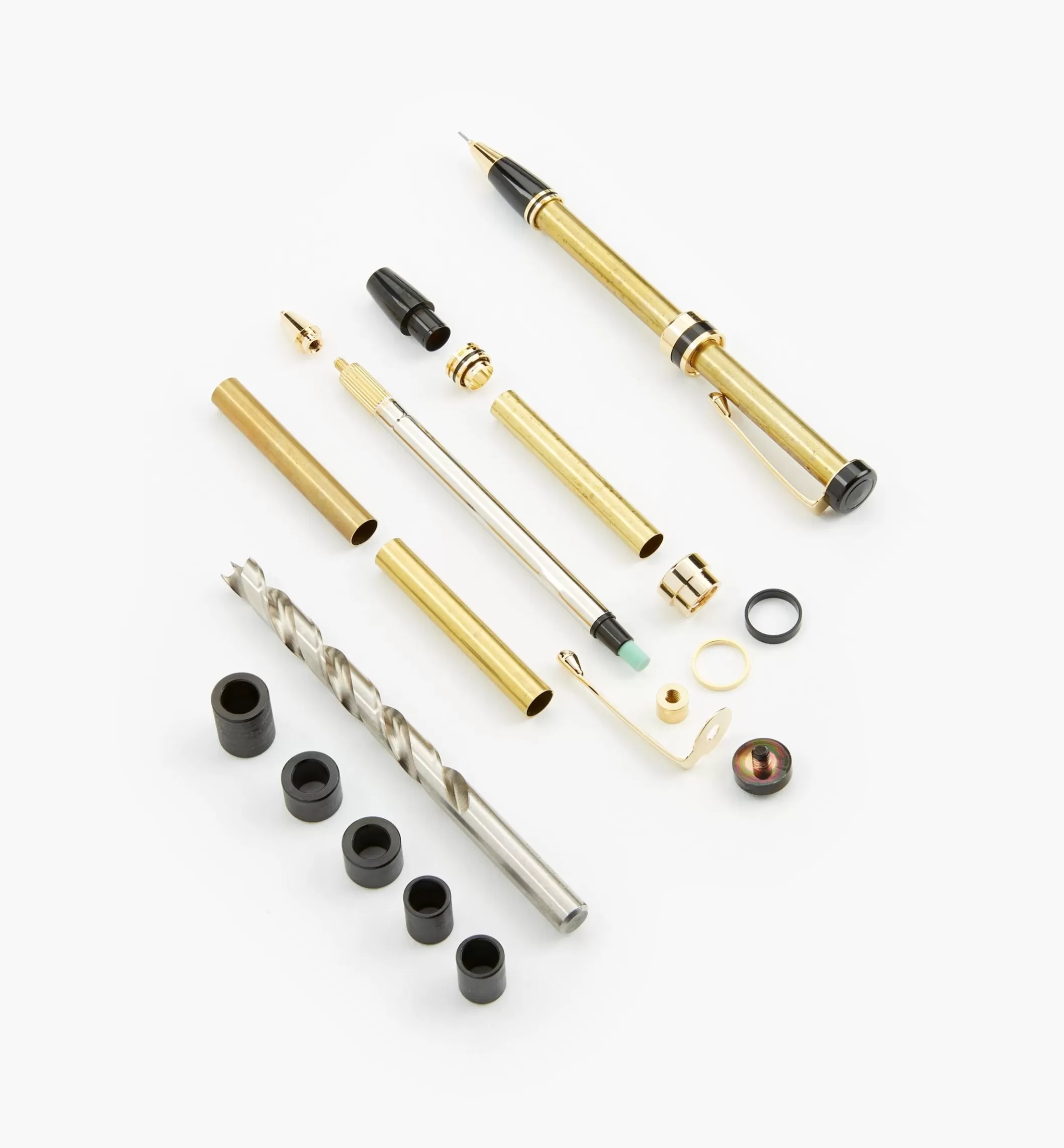 Store Lee Valley Flat-Top Double-Twist Pencil Starter Set