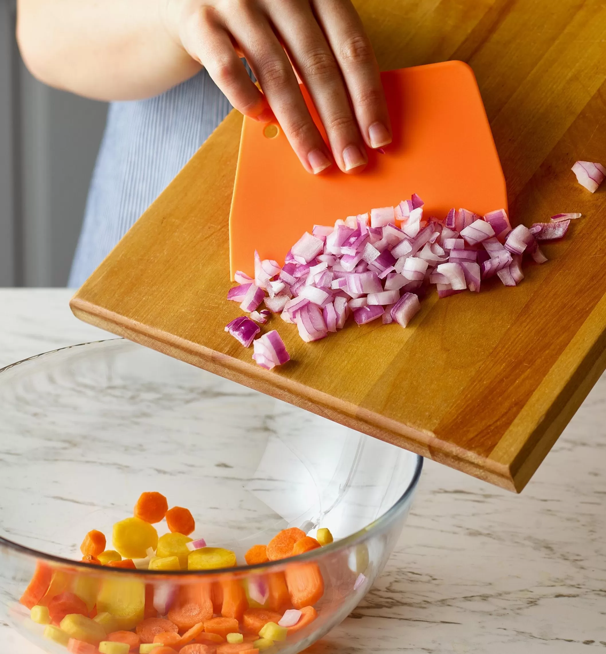 Shop Lee Valley Food Prep Scraper