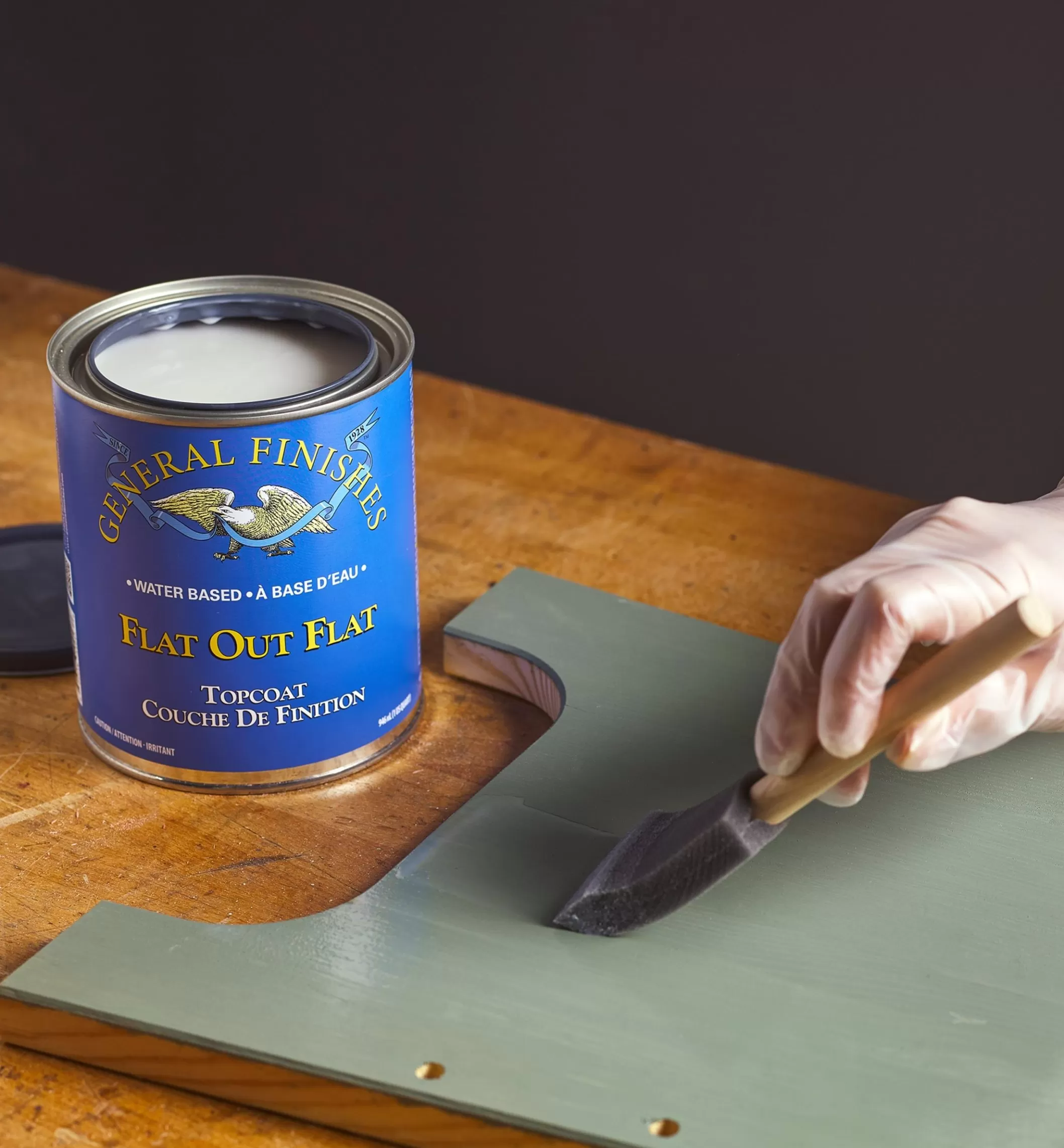 Outlet Lee Valley General Flat Out Flat Topcoat