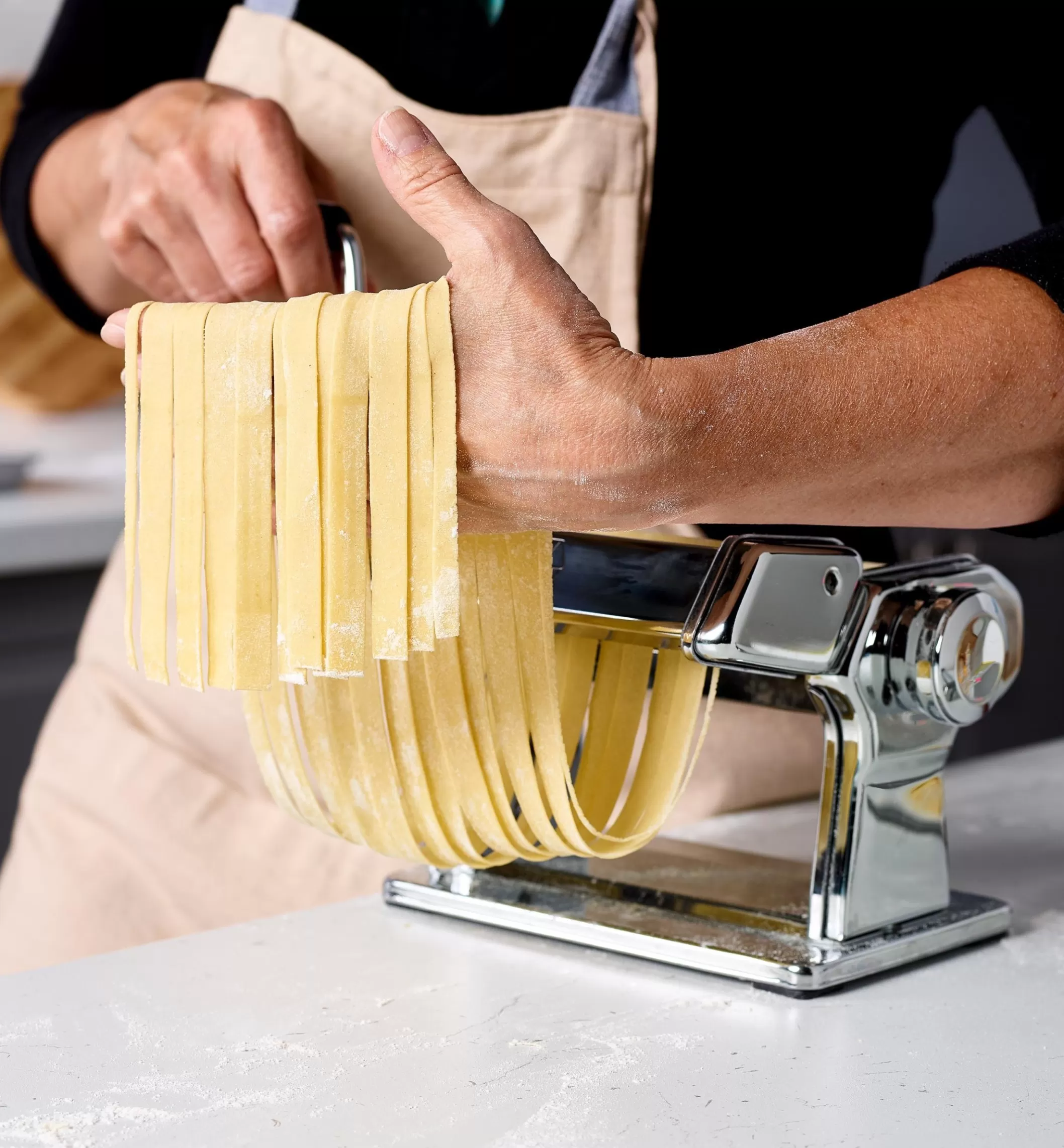 Online Lee Valley Lasagnette Cutter Attachment For The Marcato Pasta Machine