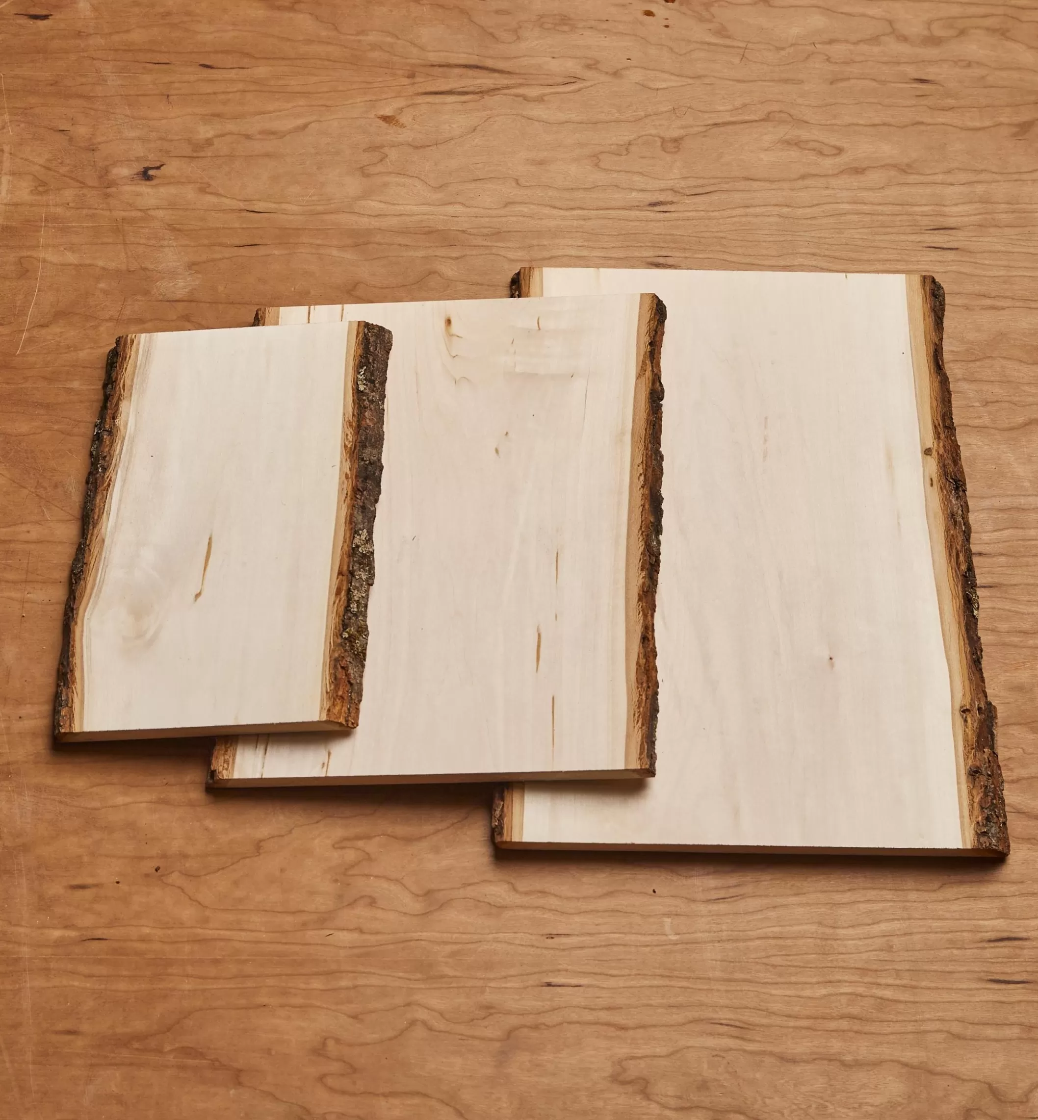 Discount Lee Valley Live-Edge Rectangular Basswood Plaques