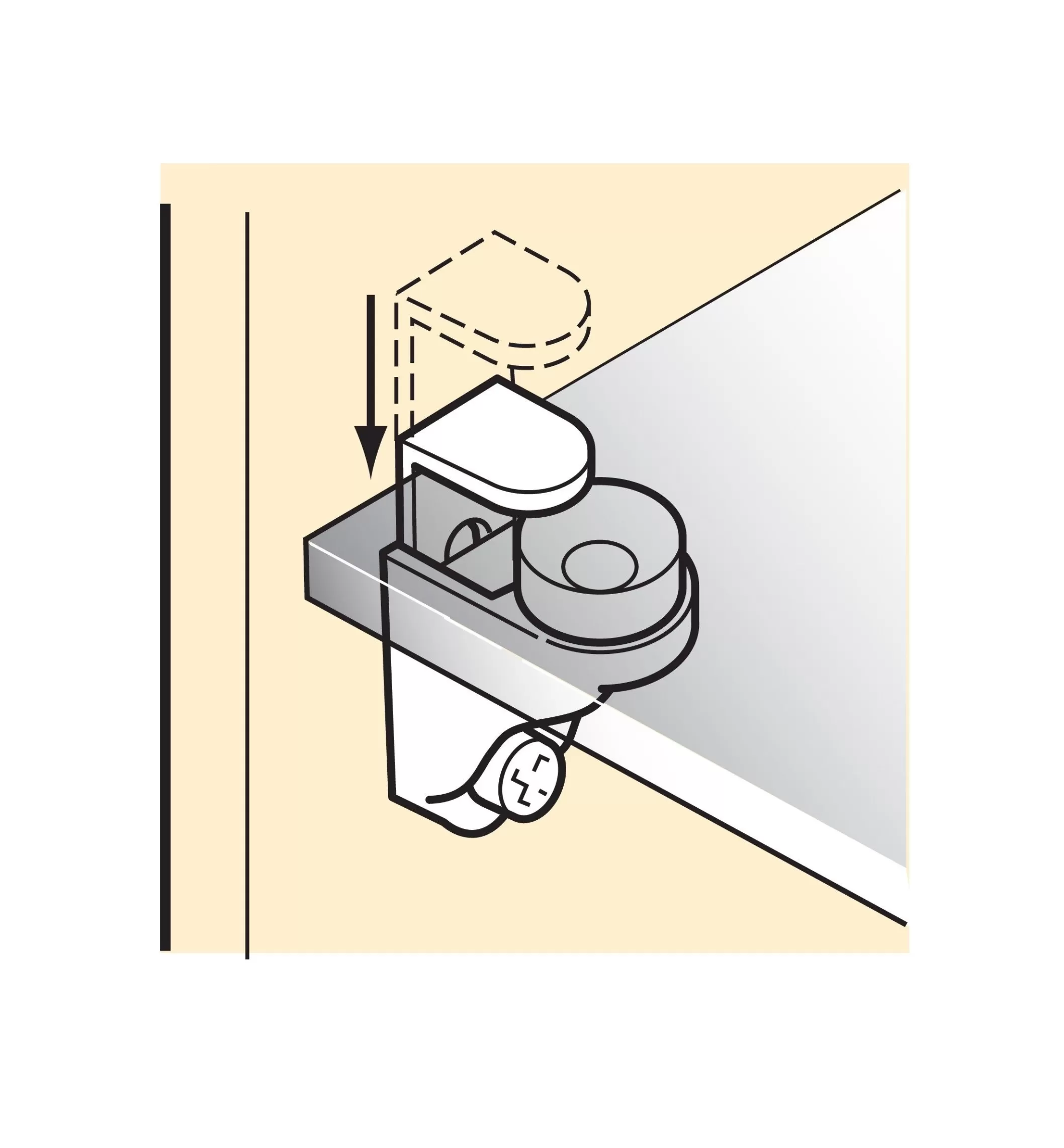 New Lee Valley Locking Glass Shelf Supports