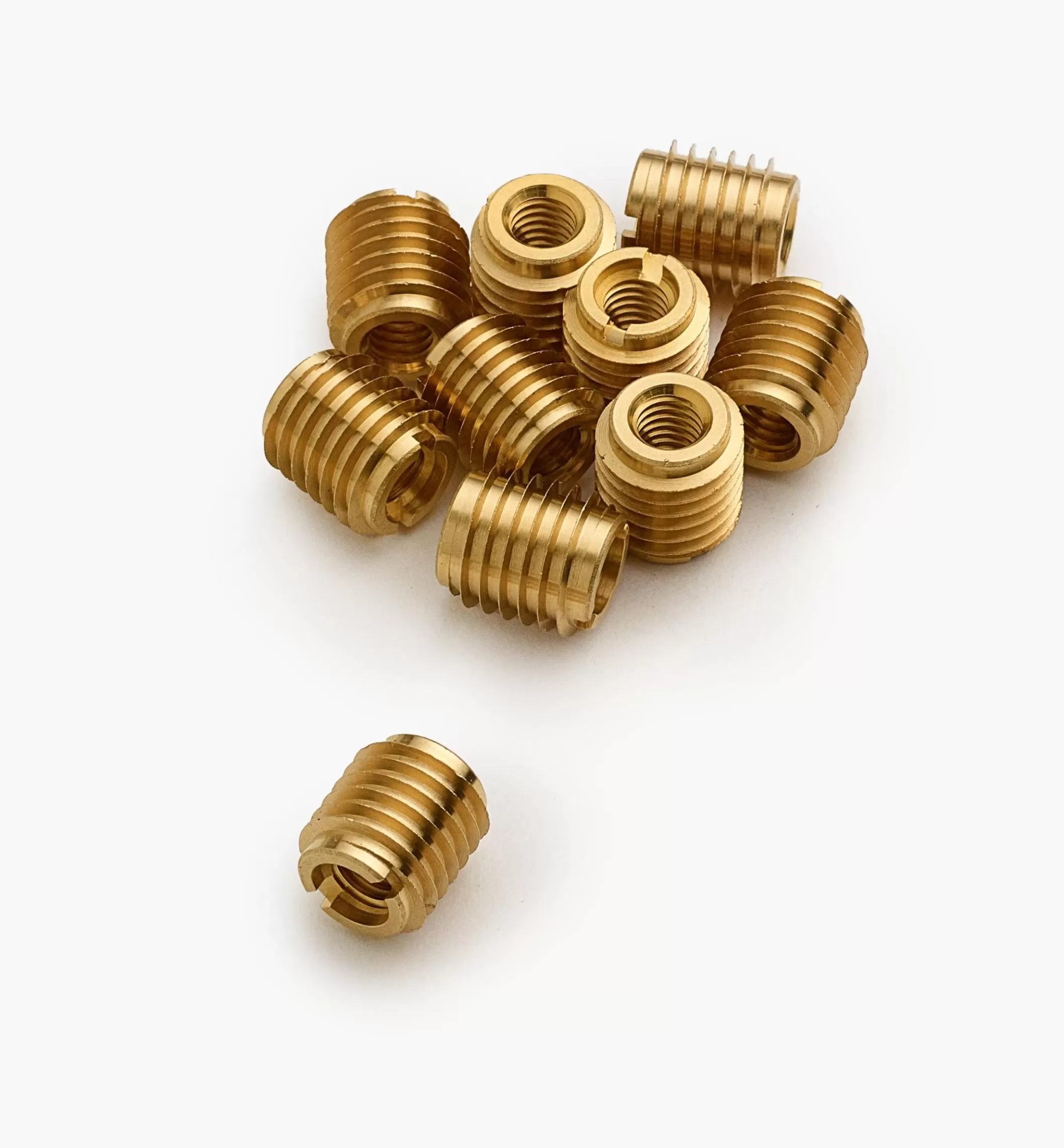 Cheap Lee Valley M6-1.0 Brass Knife-Edge Insert Nuts