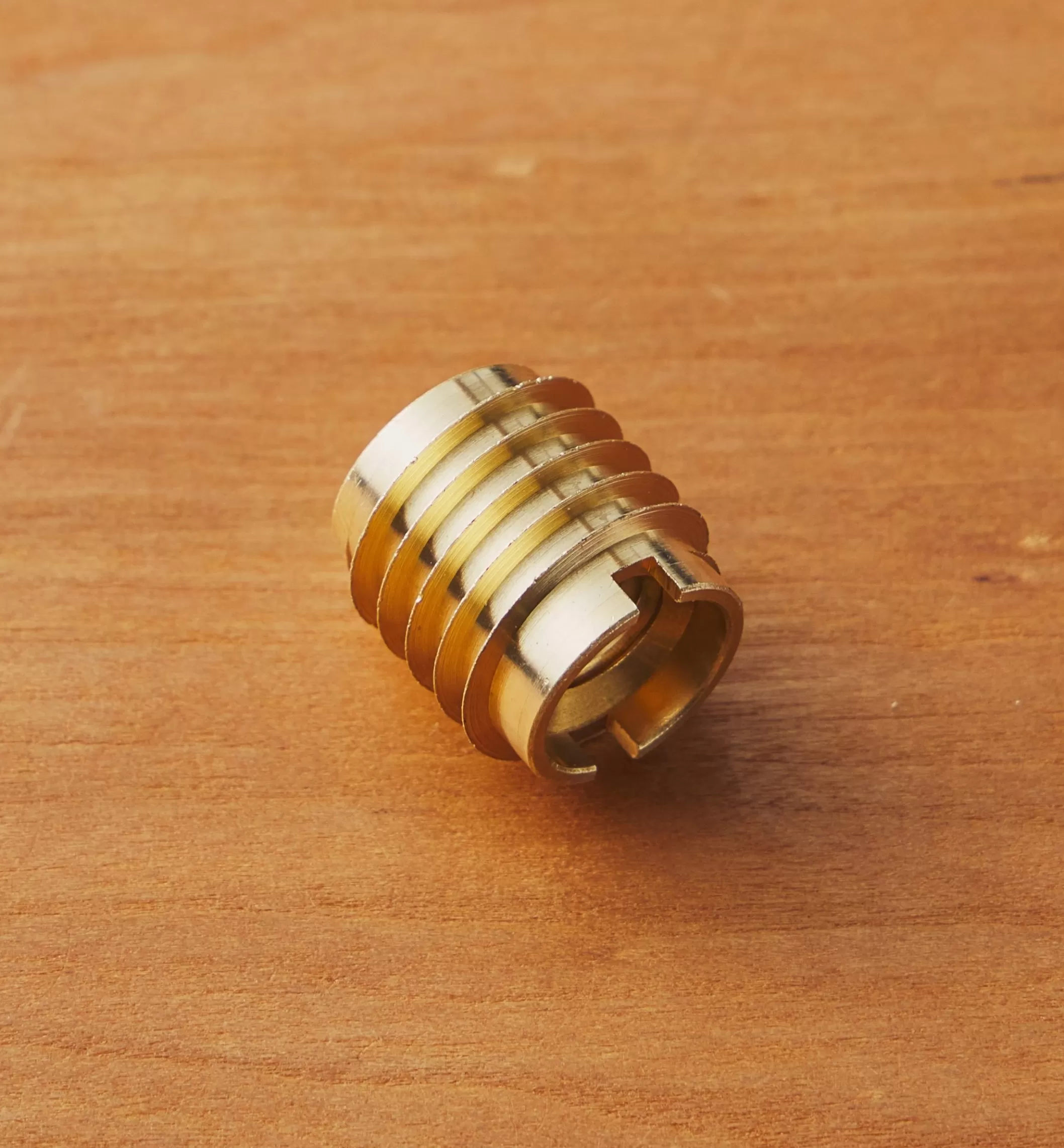 Online Lee Valley M8-1.25 Brass Knife-Edge Insert Nut