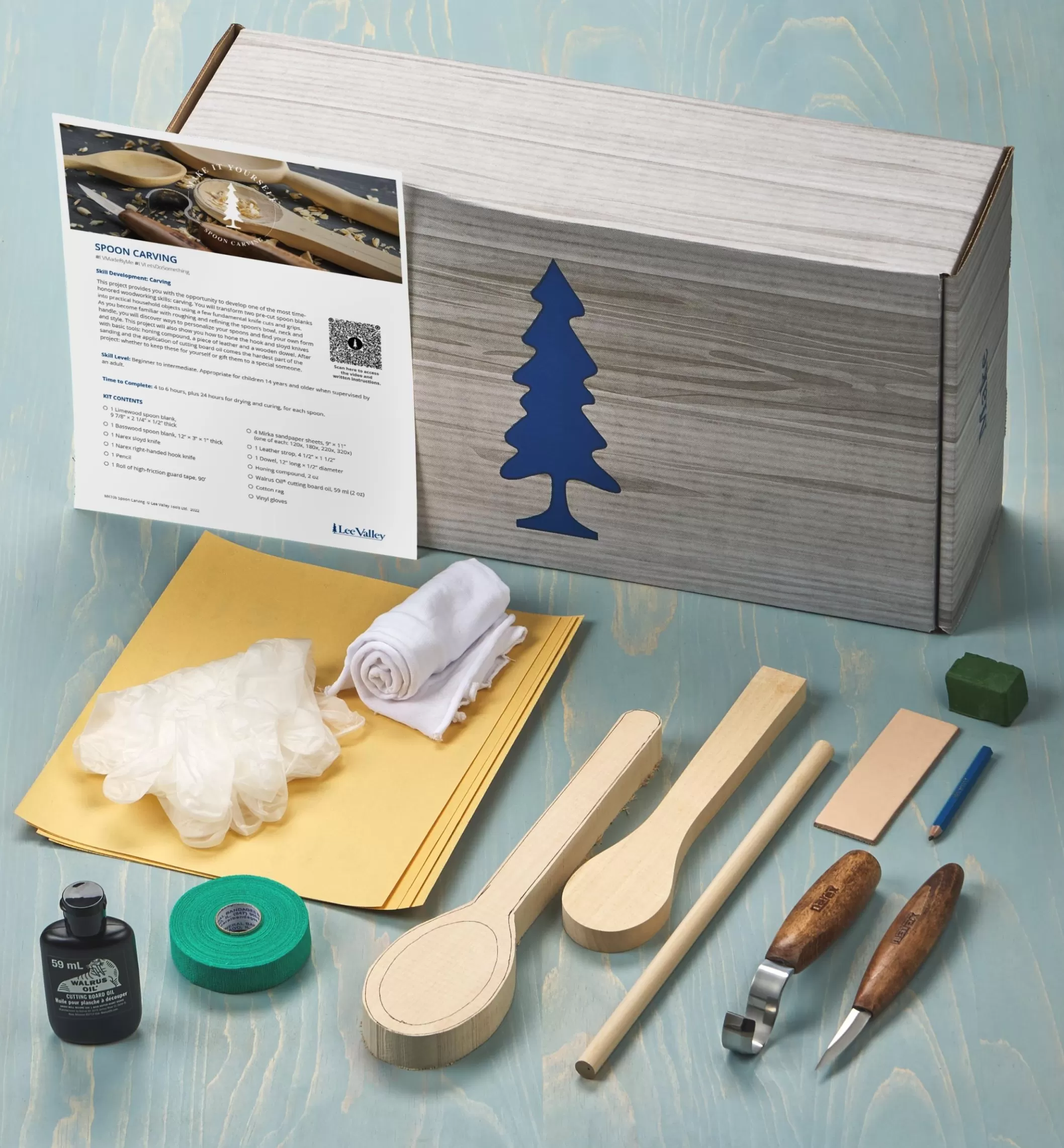 Discount Lee Valley Make It Yourself Spoon Carving Kit