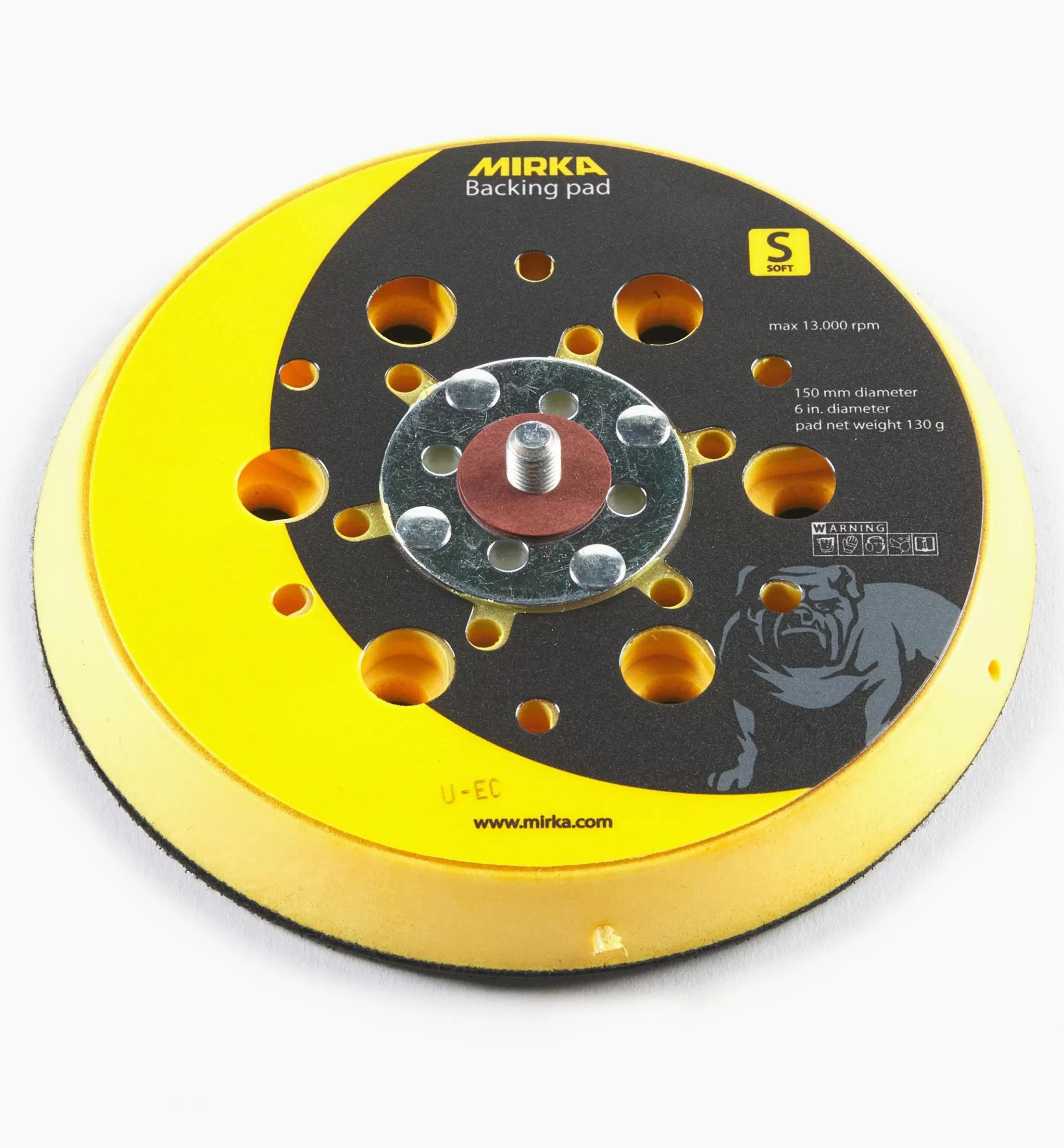 Discount Lee Valley Mirka 48-Hole 6" Grip-Faced Soft Net Vacuum Pad