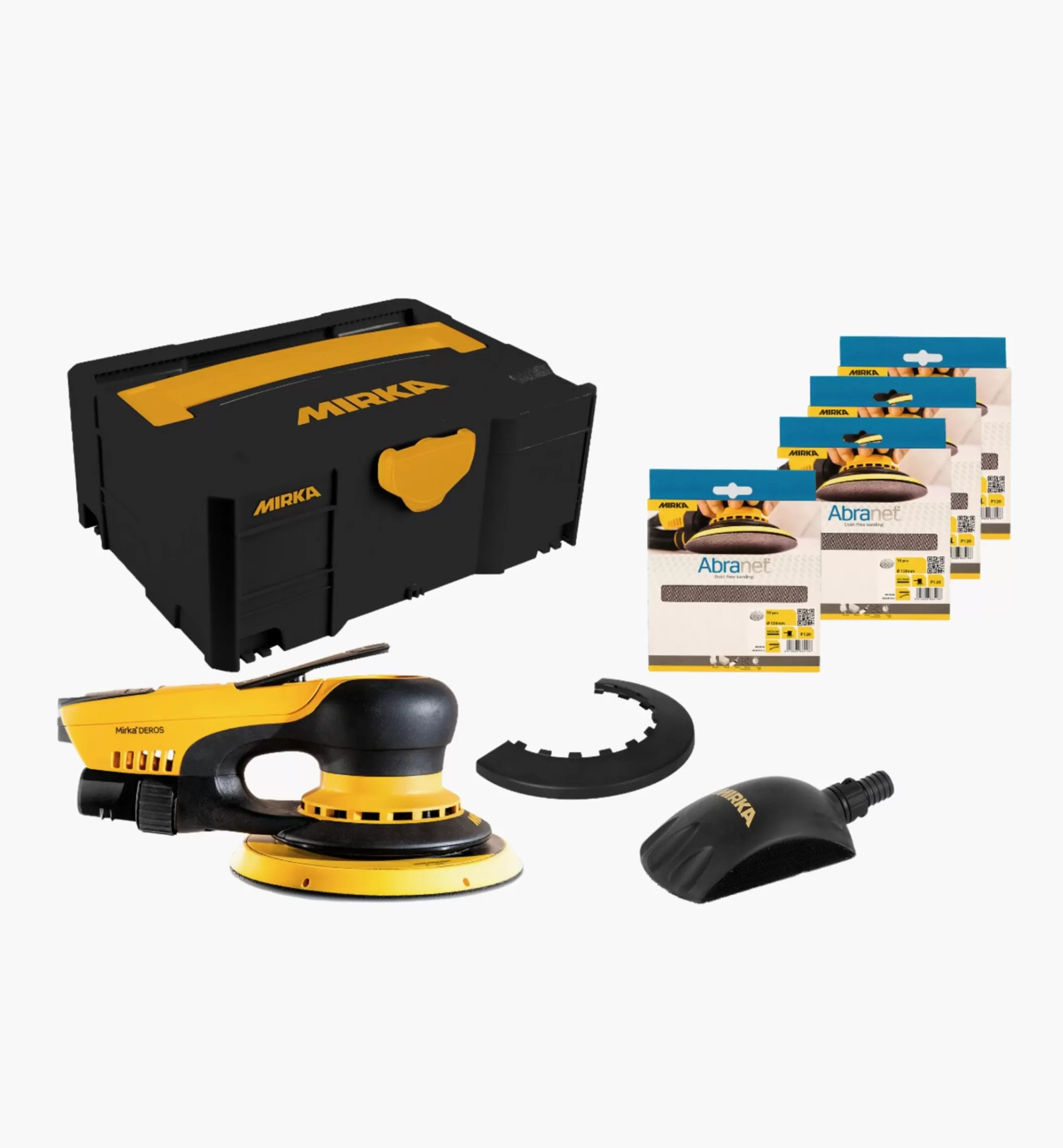 Best Sale Lee Valley Mirka 6" DEROS & Roundy Abranet Systainer Kit