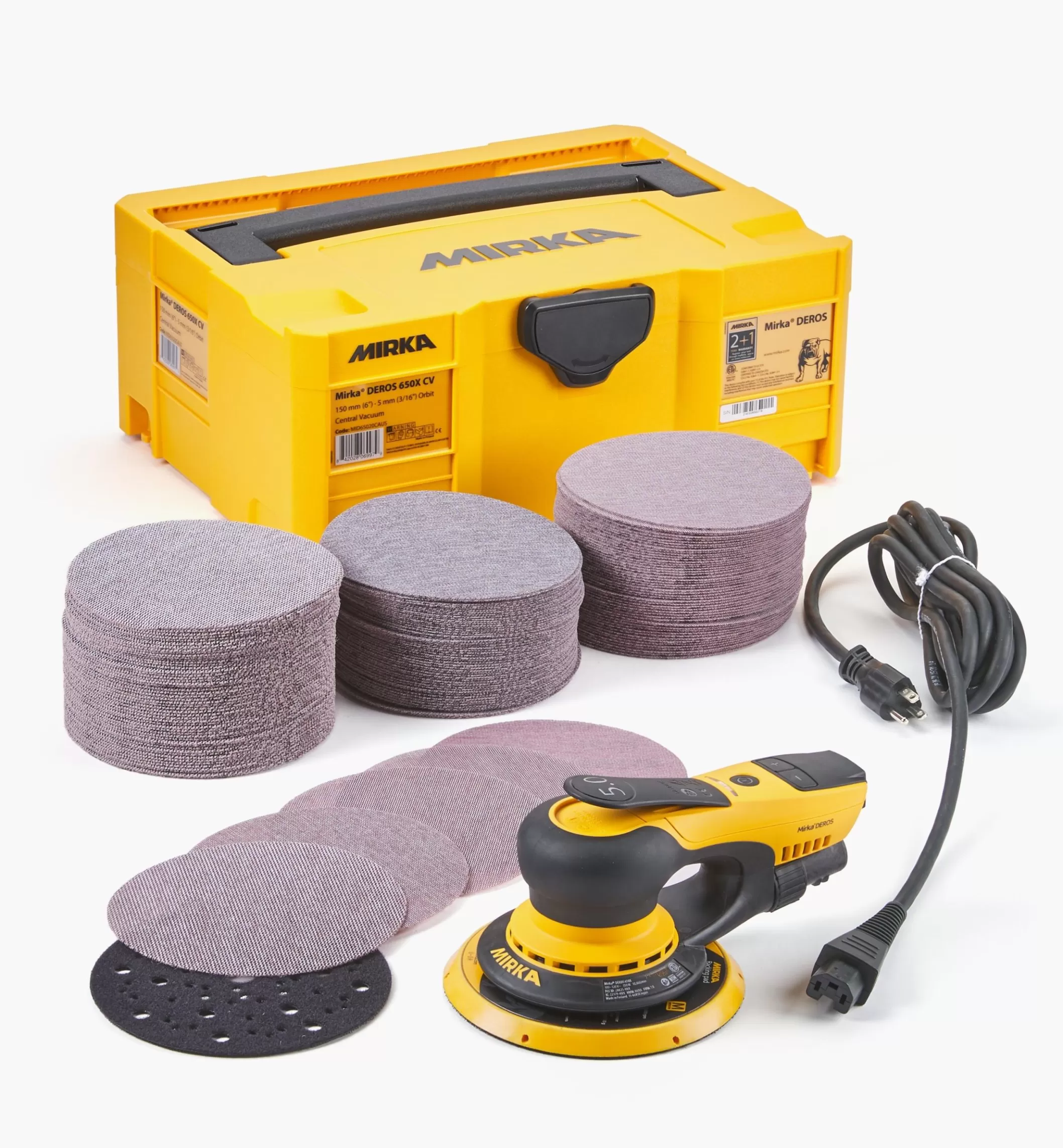 Cheap Lee Valley Mirka DEROS 6" Abranet Kit