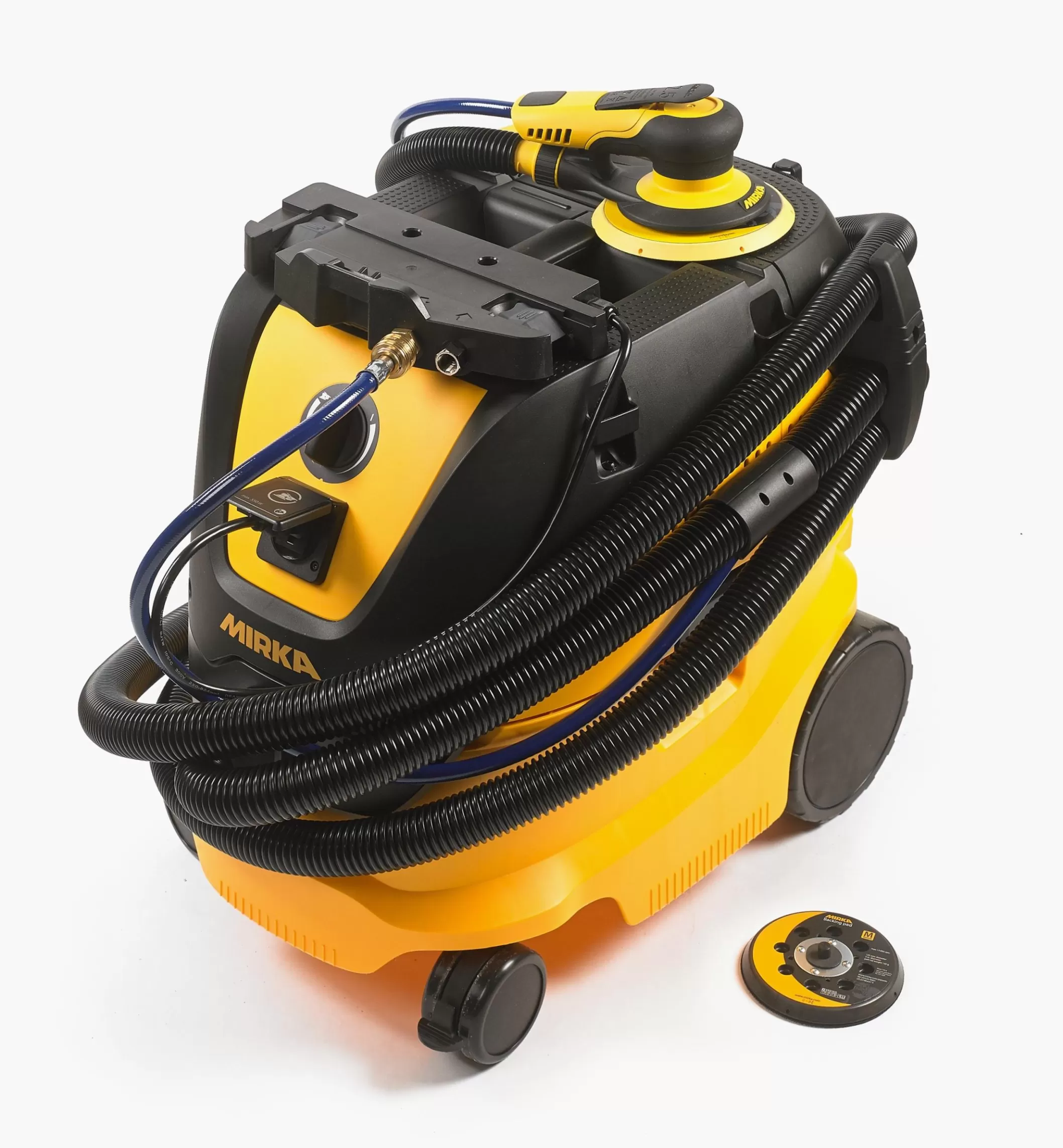 Cheap Lee Valley Mirka PROS 6"/2.5mm Pneumatic Sander & Dust Extractor Kits