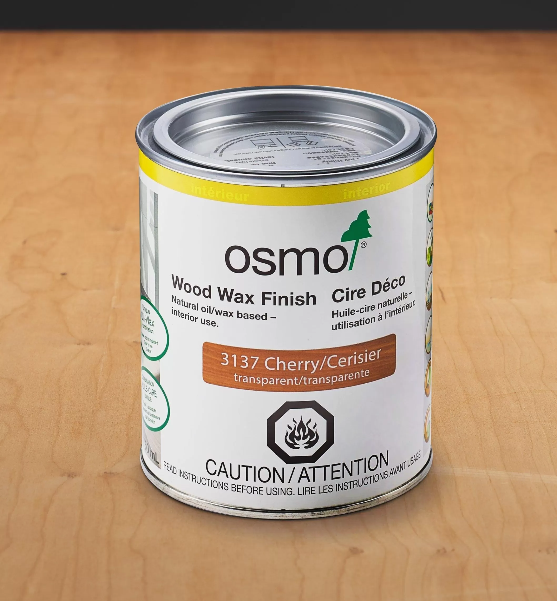 Cheap Lee Valley Osmo Cherry Wood Wax Finish