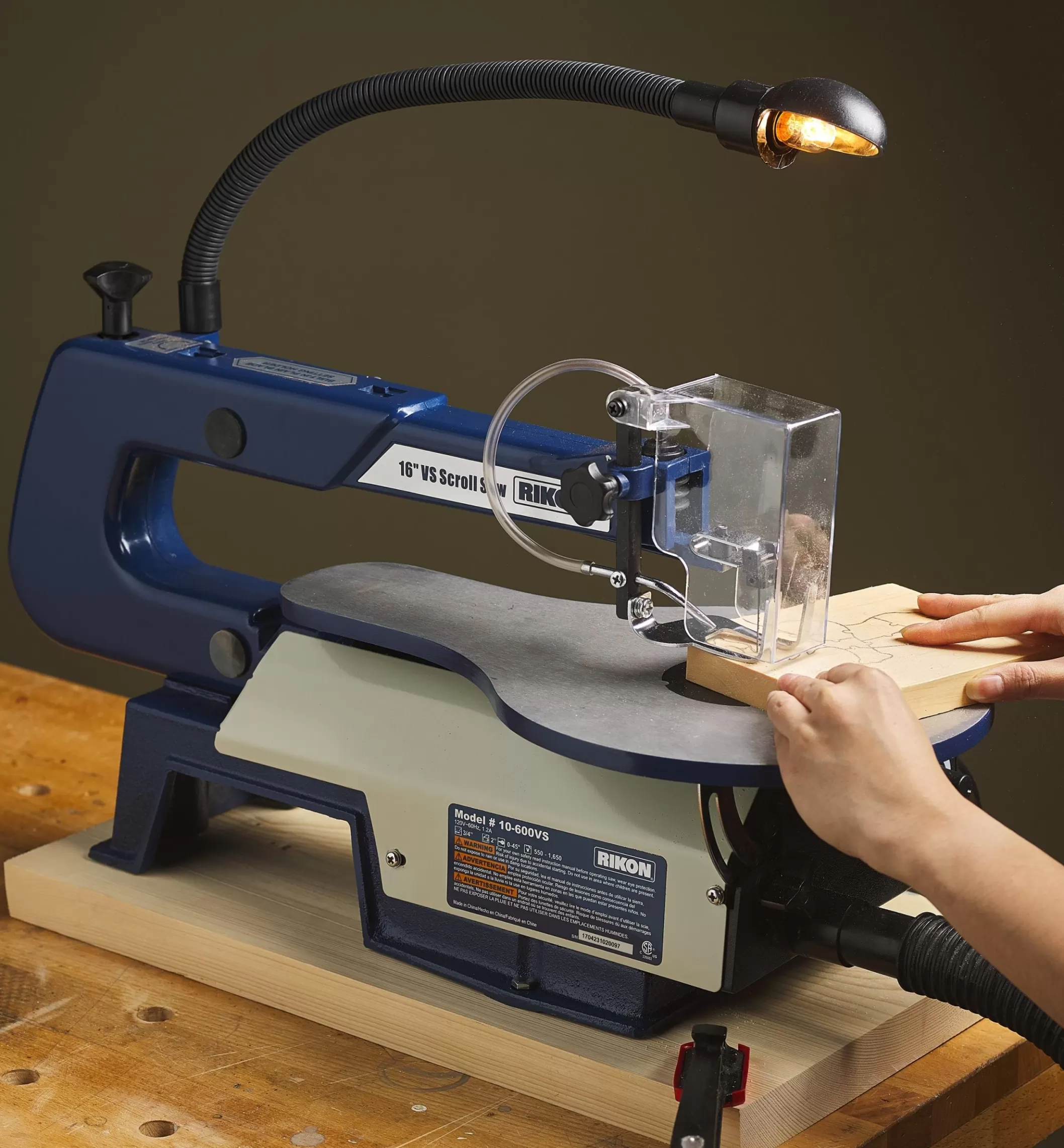 Sale Lee Valley Rikon 16" Scroll Saw