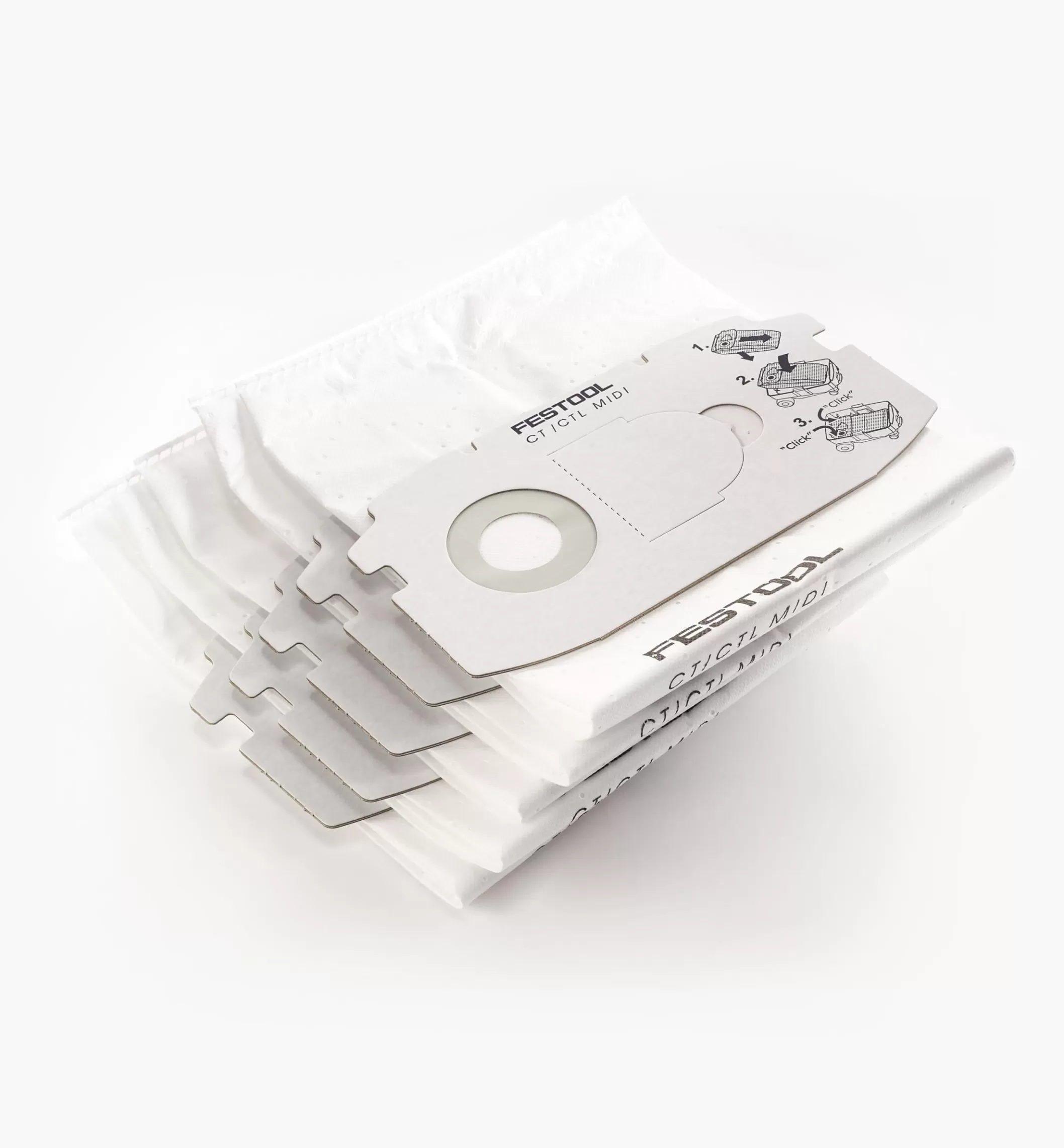 Clearance Lee Valley Selfclean Filter Bags For Festool CT Dust Extractors