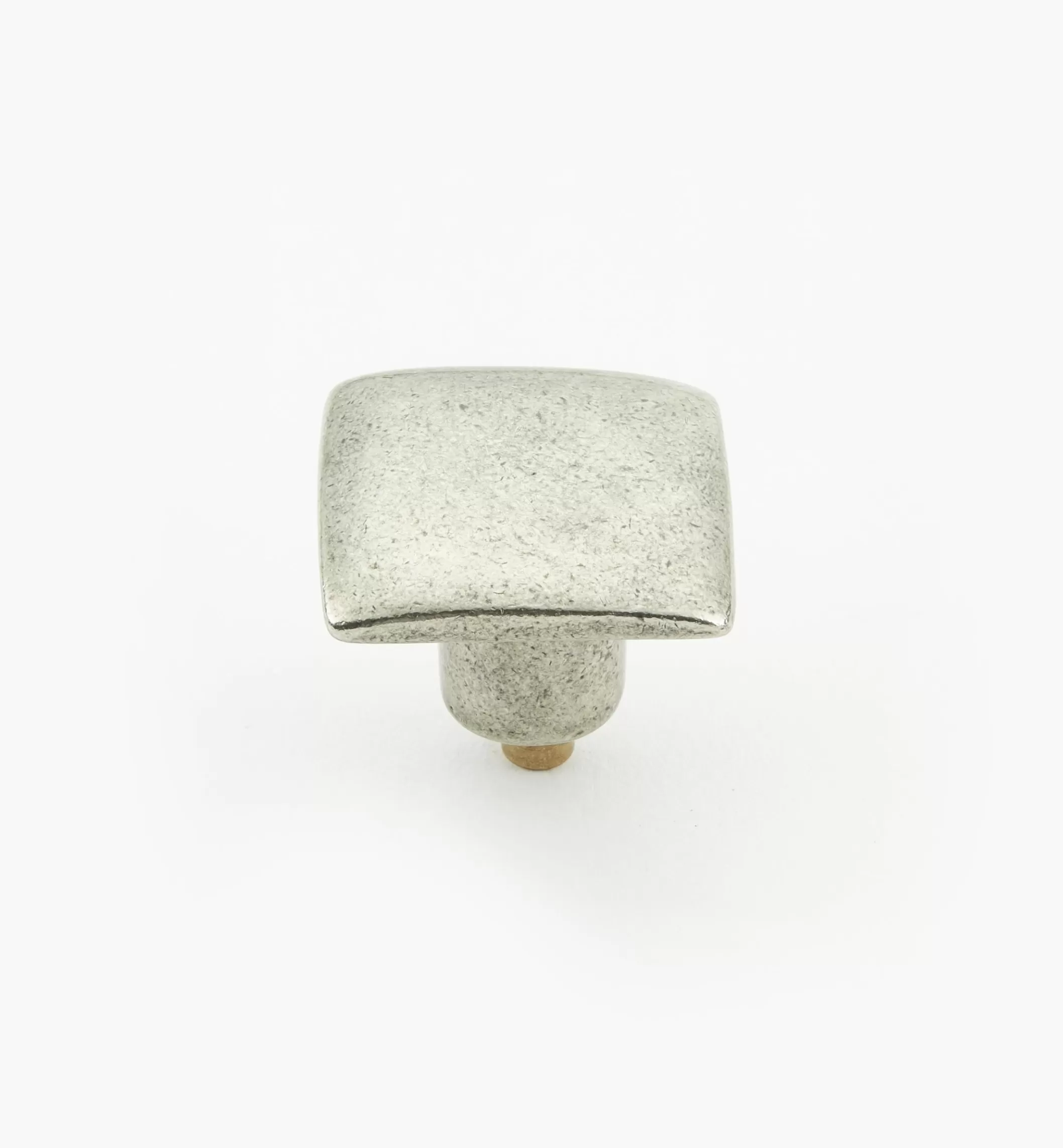 Cheap Lee Valley Simple Pewter Square Knob