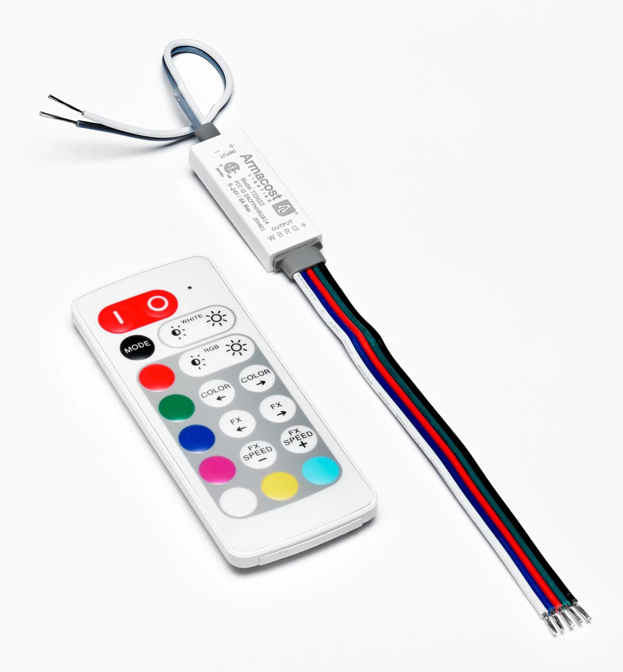 Fashion Lee Valley Slimline Controller For RGB+W LED Tape Lights
