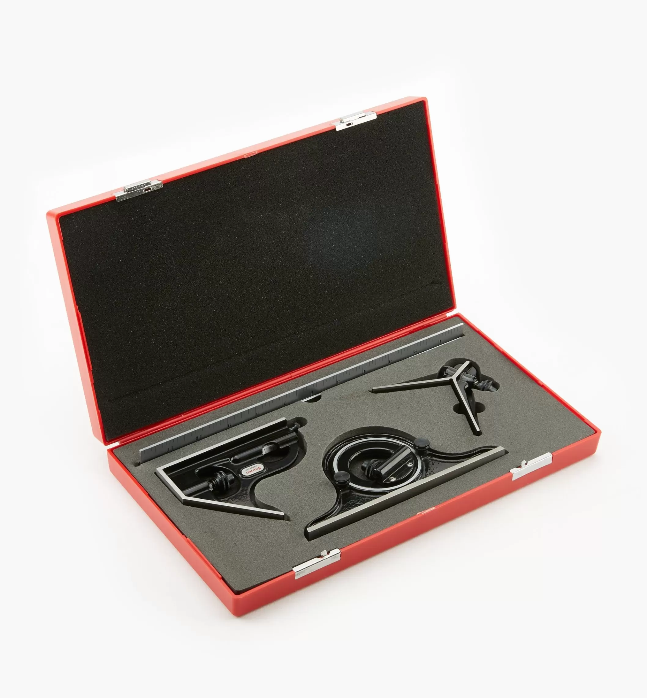 Shop Lee Valley Starrett 12" Premium 4-Piece Combination Square Set
