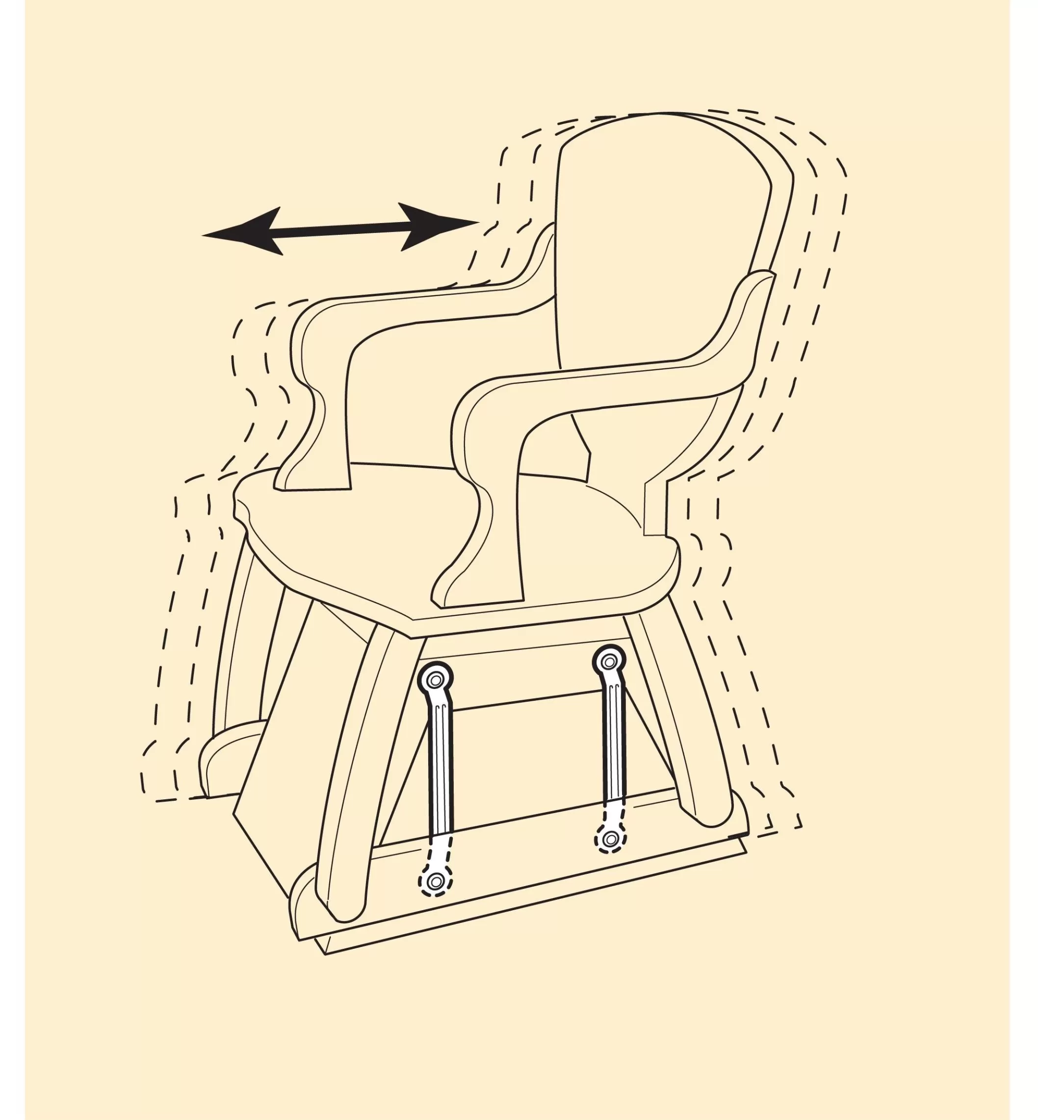 Shop Lee Valley Swinging (Glider) Chair Brackets