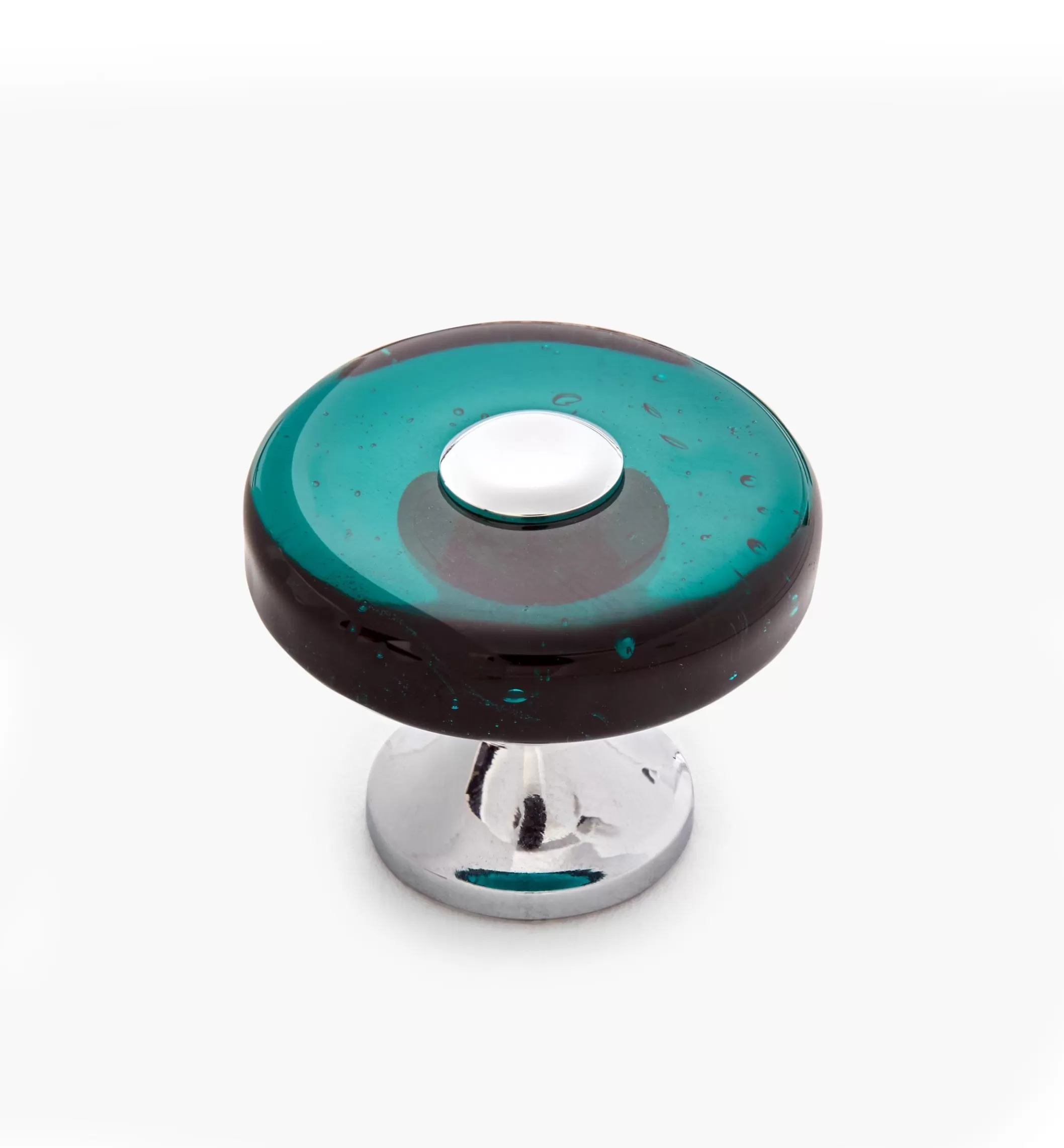 New Lee Valley Tinted Glass Disc Knob