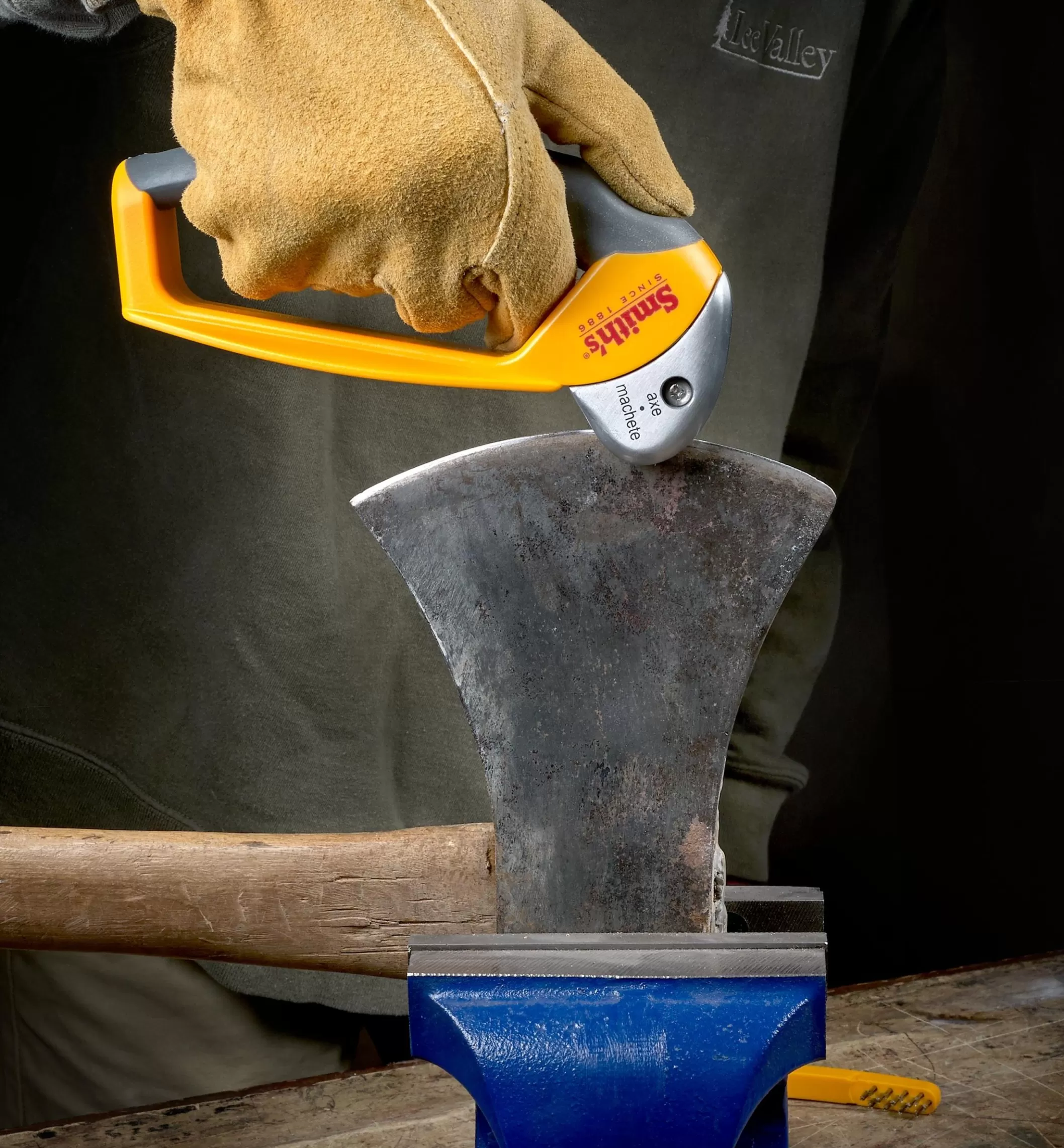 Fashion Lee Valley Two-Piece Axe & Machete Sharpening Set