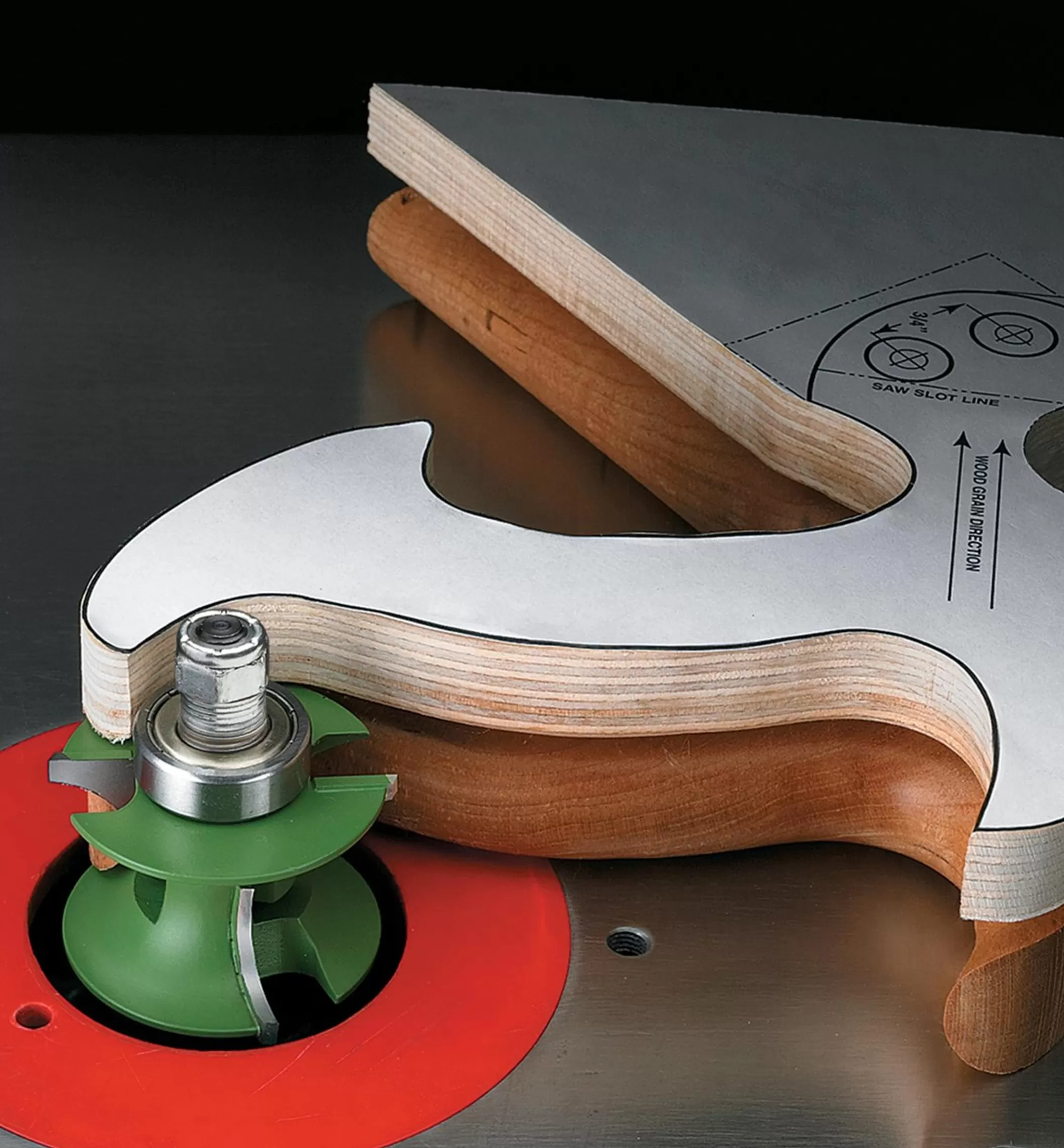 New Lee Valley Variable Round-Over Router Bit