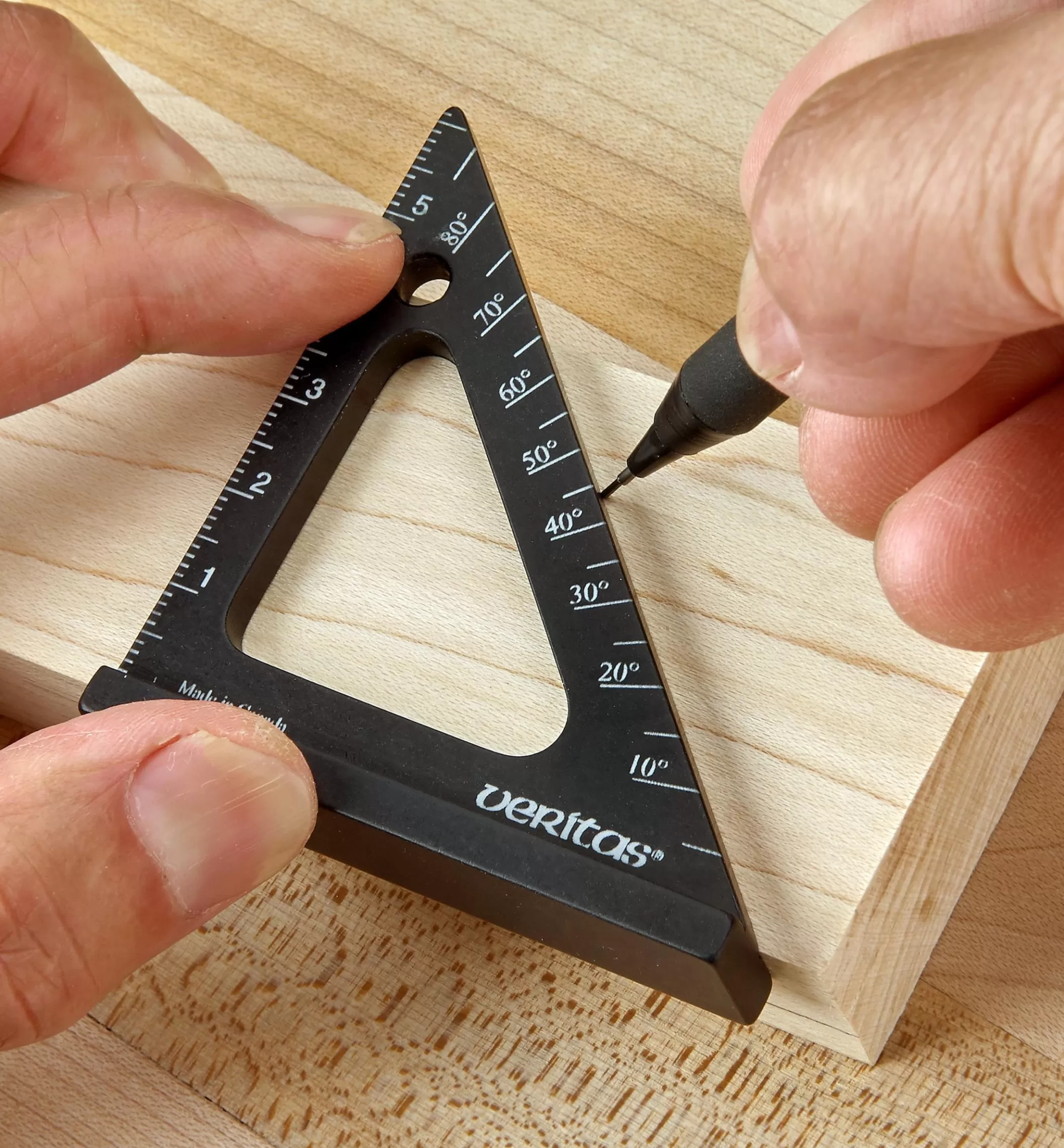 Cheap Lee Valley Veritas 60mm Pocket Layout Square