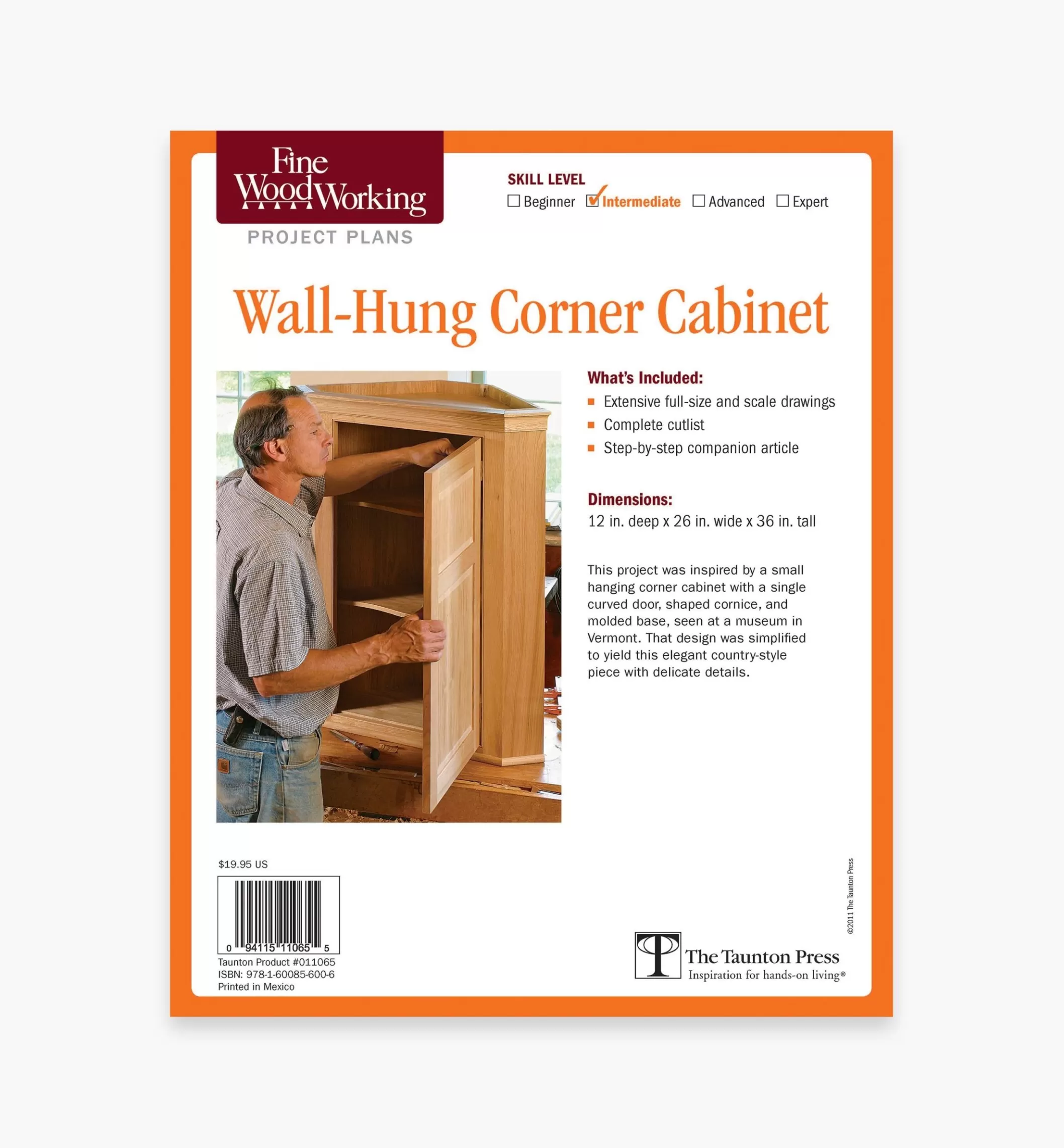 Cheap Lee Valley Wall-Hung Corner Cabinet Plan